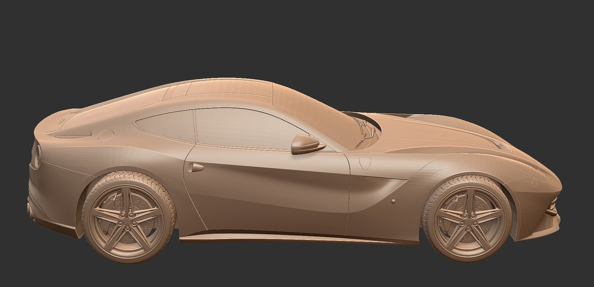 Ferrari F12berlinetta STL 3D Print Model