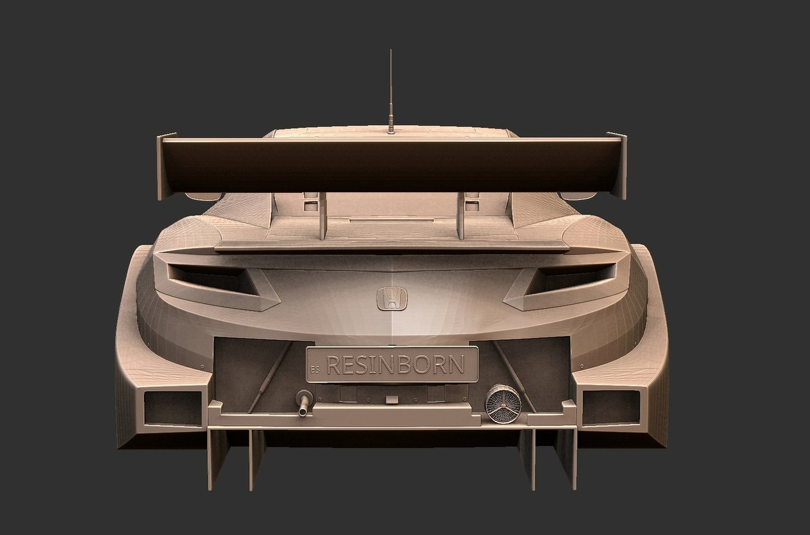 Honda NSX GT NC1 Super GT STL 3D Print Model