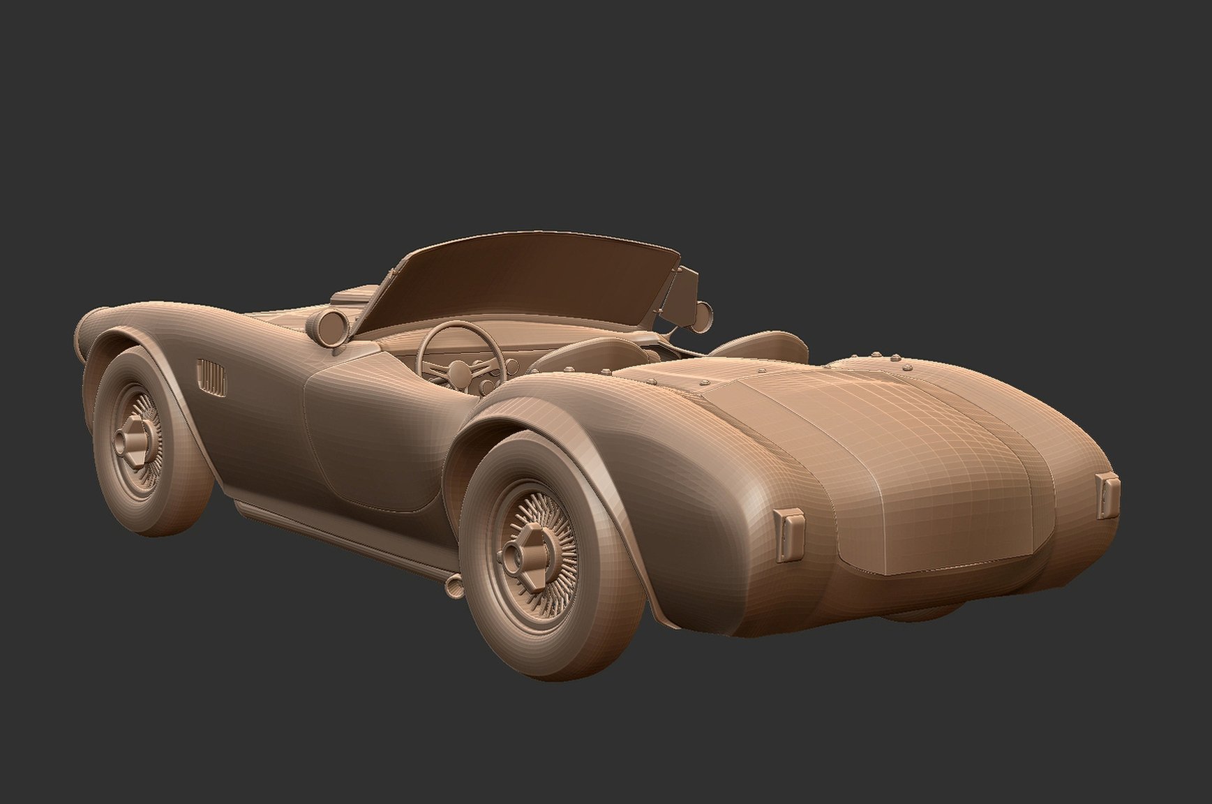 Shelby Cobra 427 1965 STL 3D Print Model