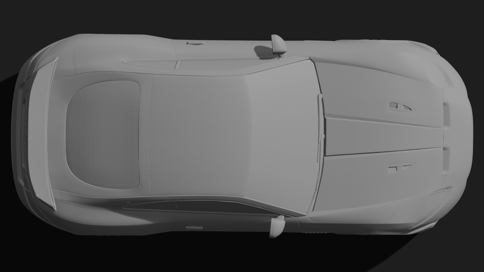 Jaguar XKR-S STL 3D Print Model