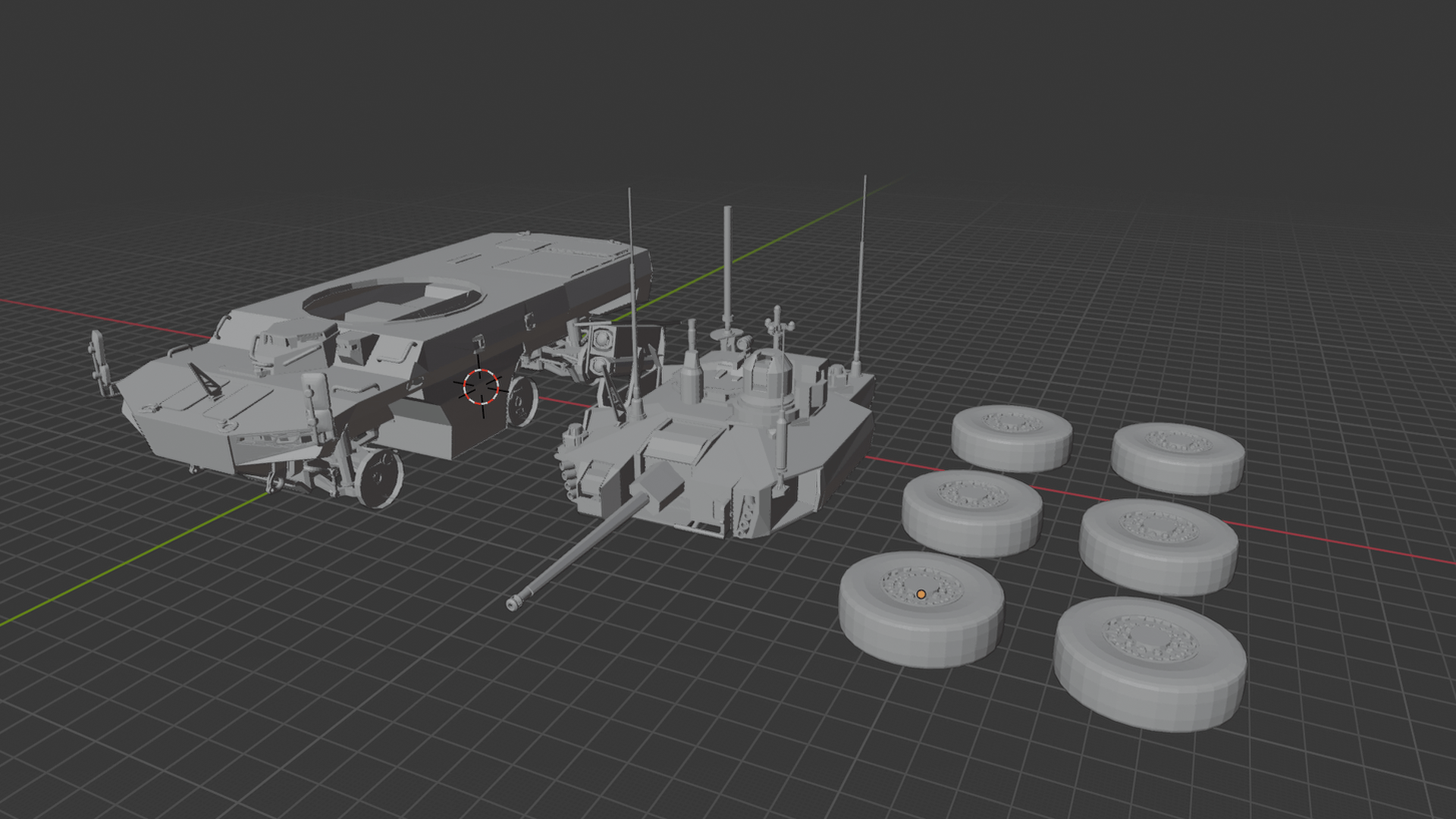 Nexter EBRC Jaguar Armored Vehicle STL 3D Print Model