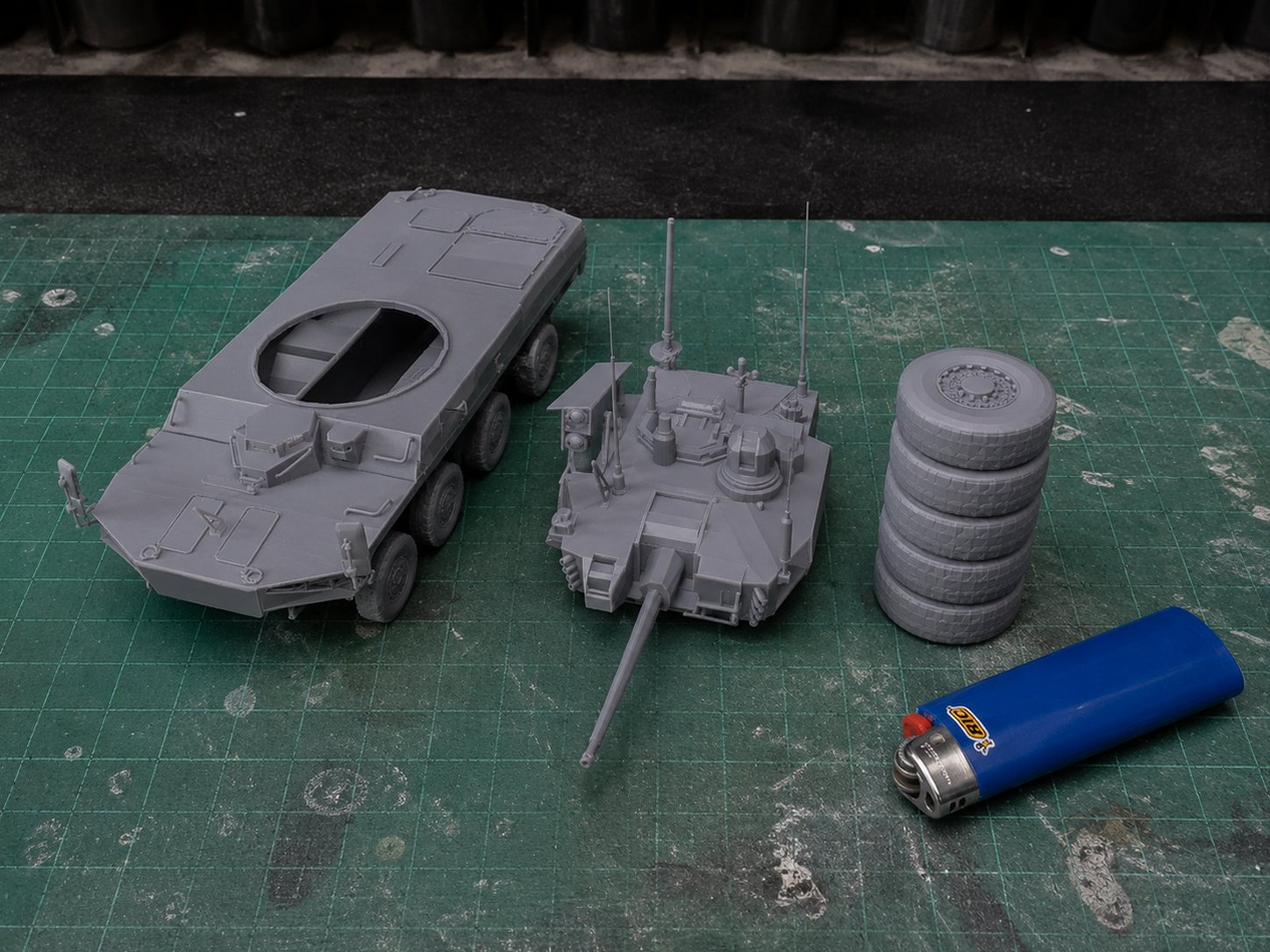 Nexter EBRC Jaguar Armored Vehicle STL 3D Print Model