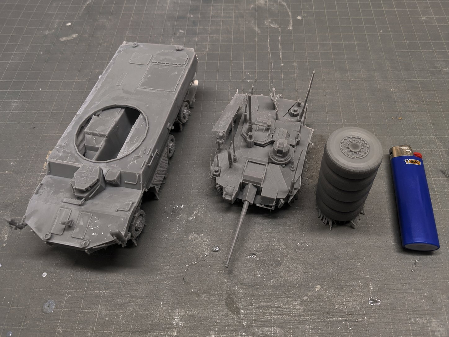 Nexter EBRC Jaguar Armored Vehicle STL 3D Print Model