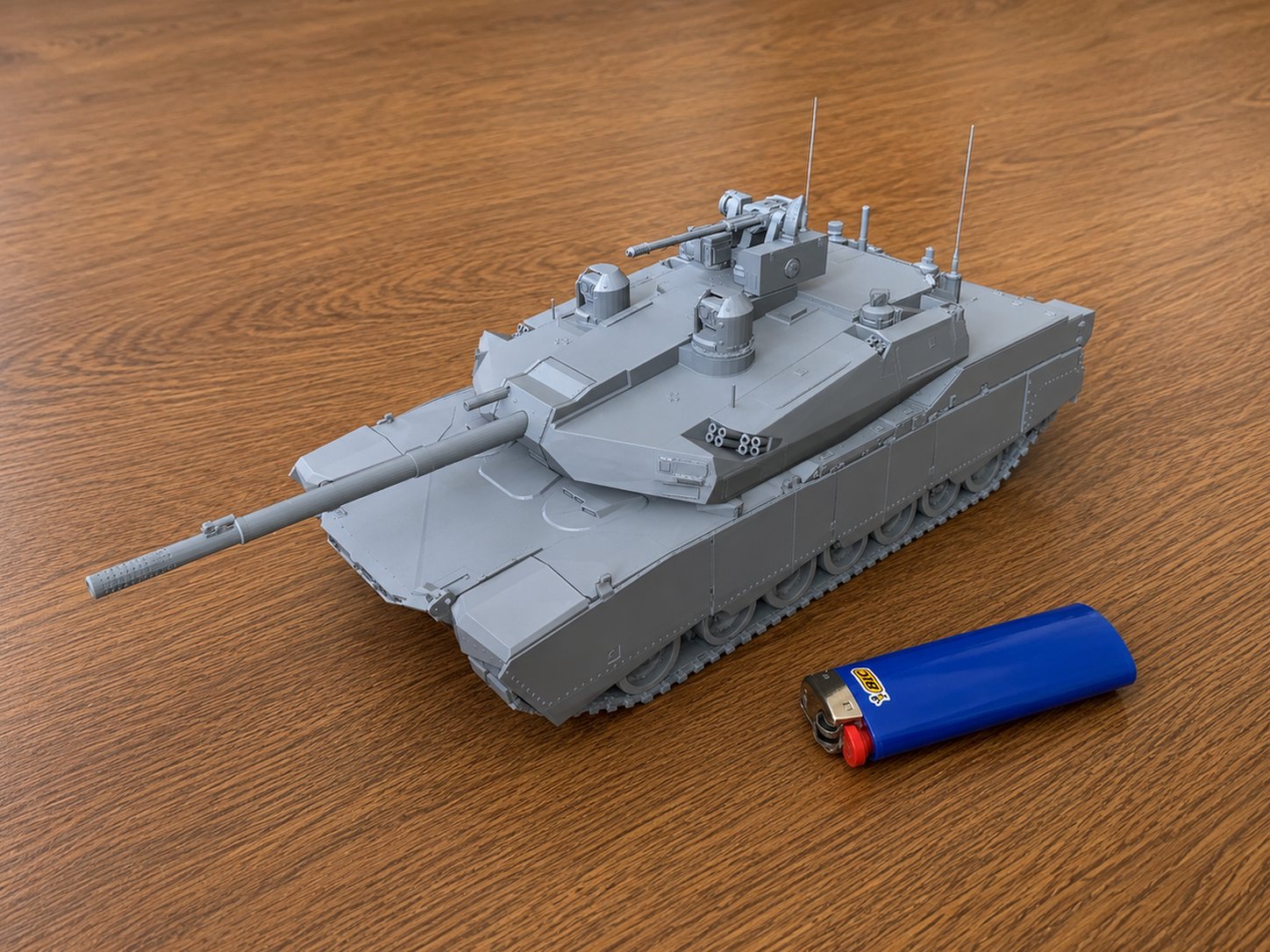 AbramsX Main Battle Tank STL 3D Print Model