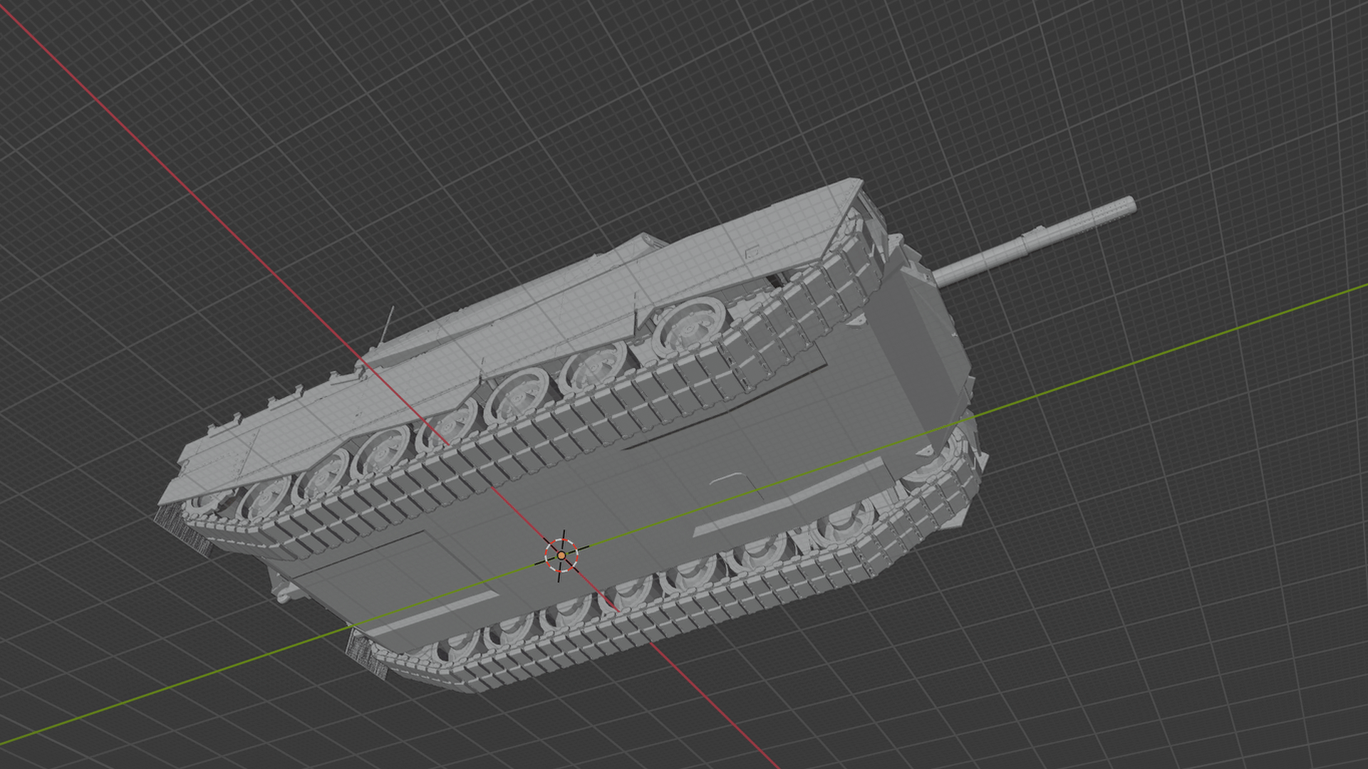 AbramsX Main Battle Tank STL 3D Print Model
