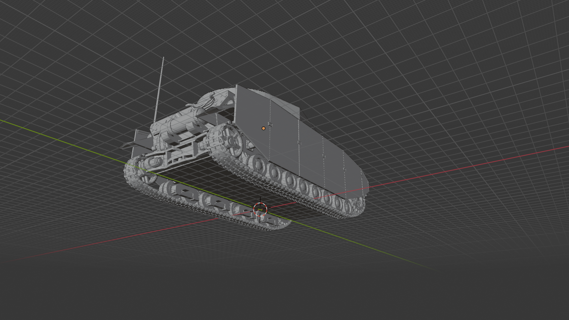 Panzer IV Medium Tank STL 3D Print Model