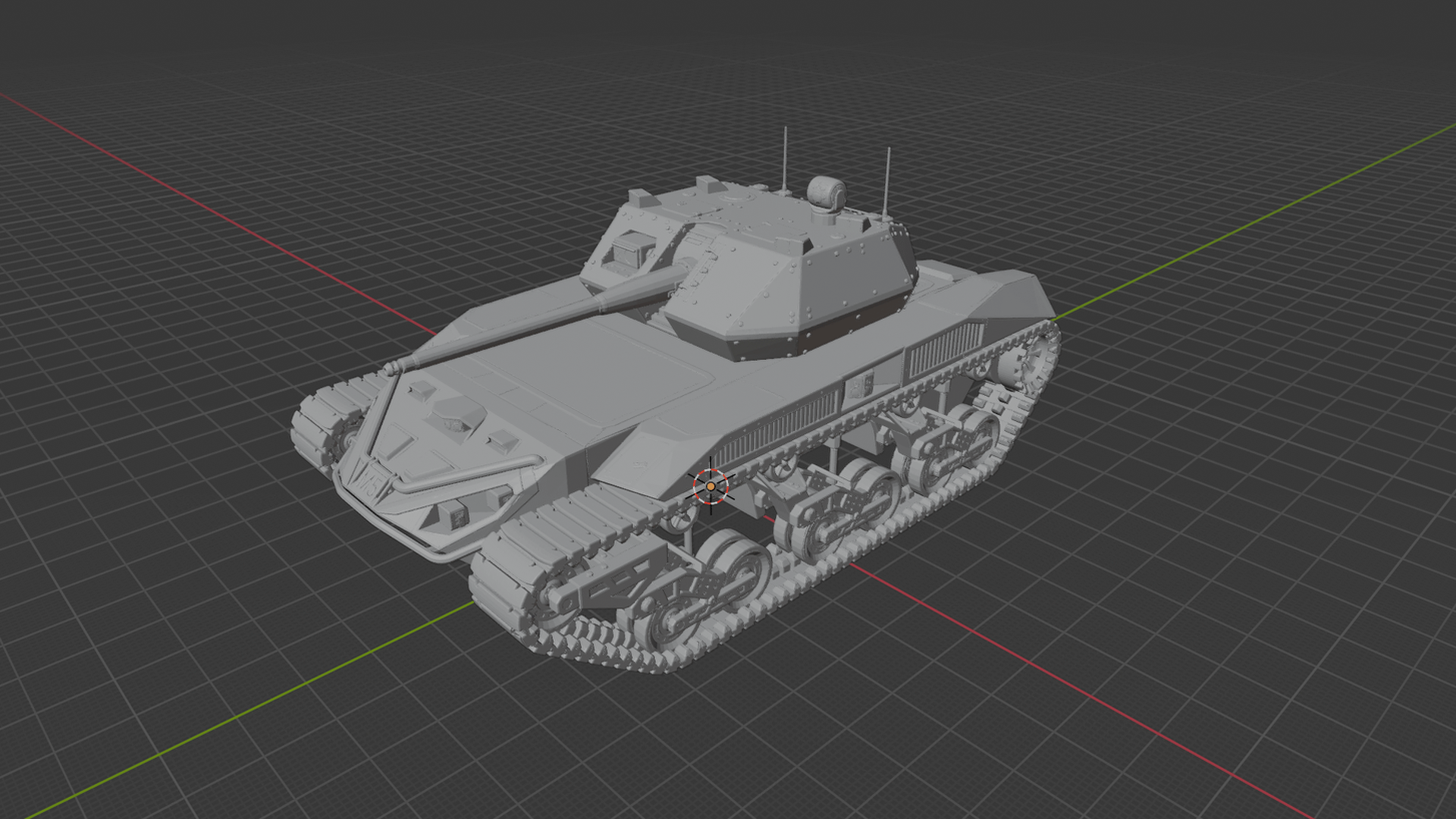 Ripsaw M5 Unmanned Combat Vehicle STL 3D Print Model