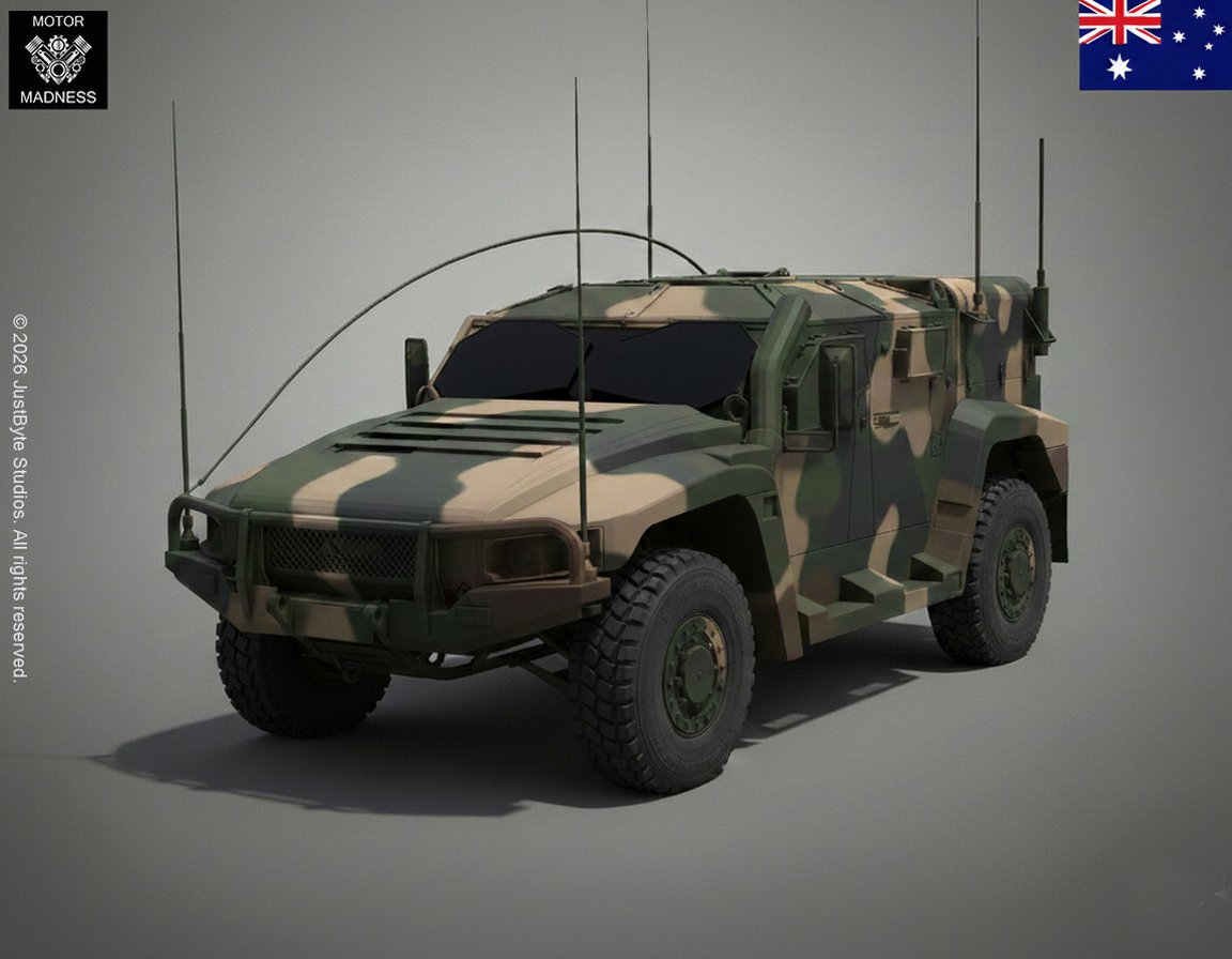 Thales Hawkei PMV STL 3D Print Model