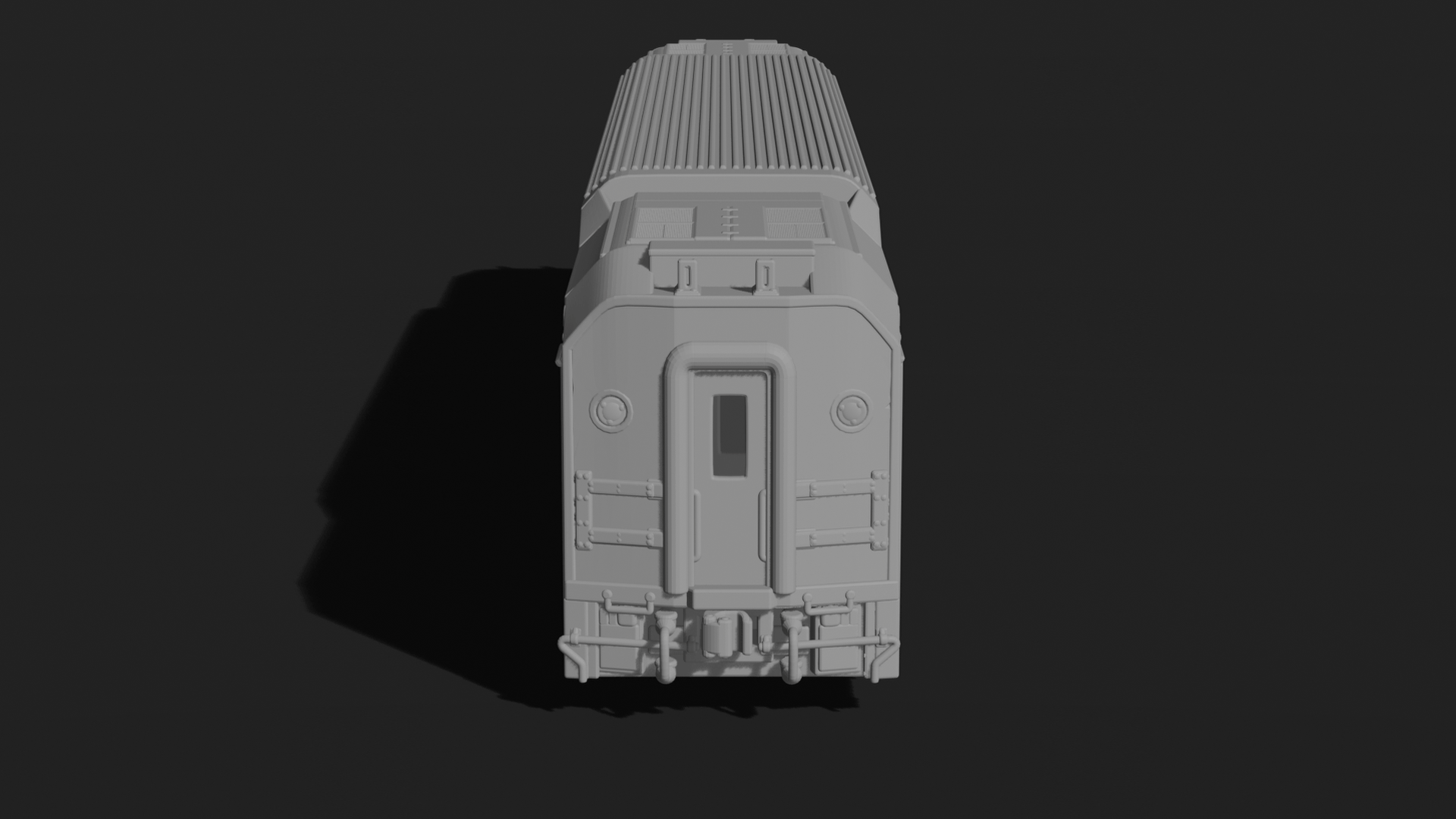 Bombardier BiLevel Coach STL 3D Print Model