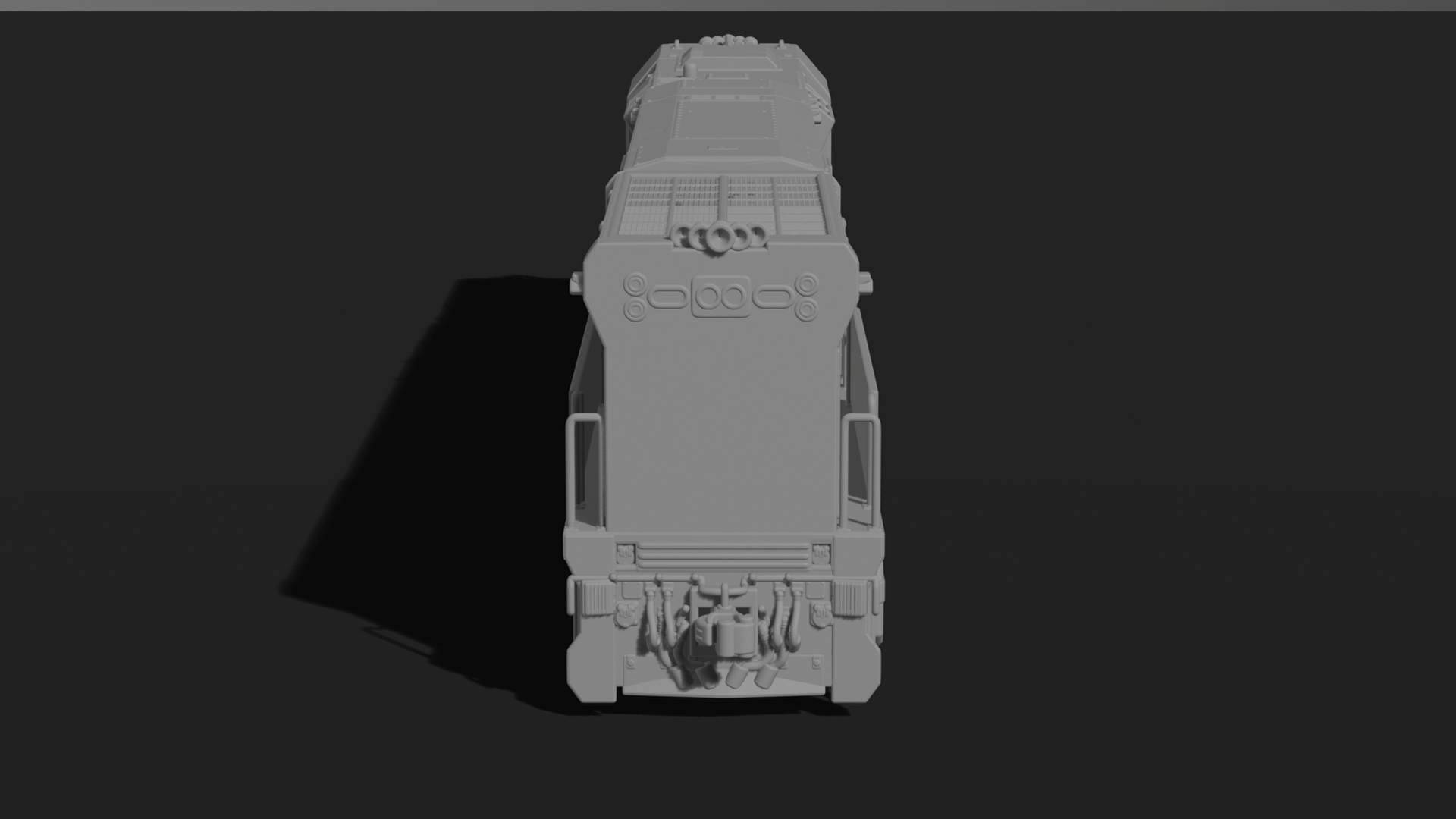 GE C44ACi Diesel-Electric Locomotive STL 3D Print Model