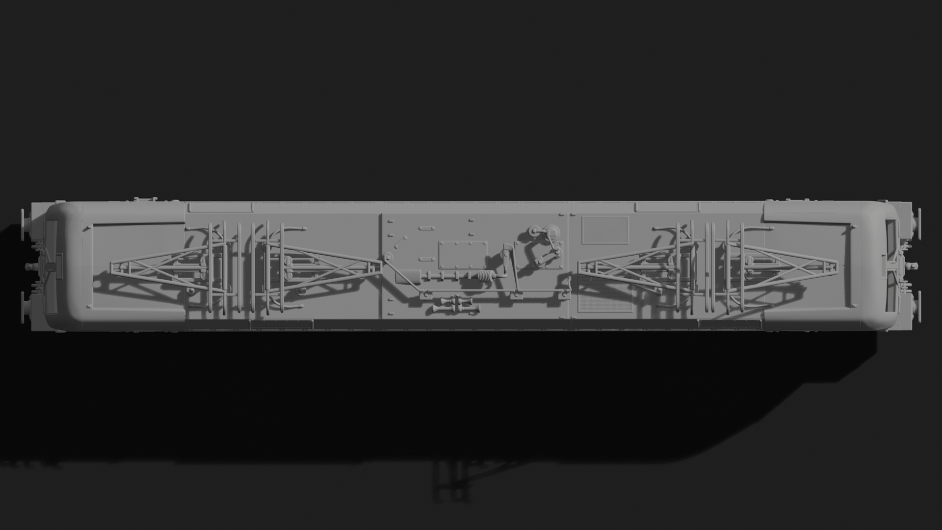 Siemens Vectron Electric Locomotive V2 STL 3D Print Model