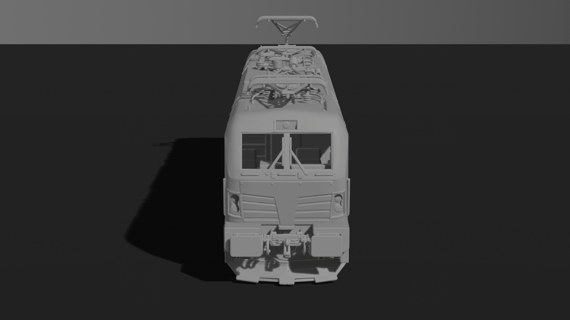 Siemens Vectron Electric Locomotive V2 STL 3D Print Model