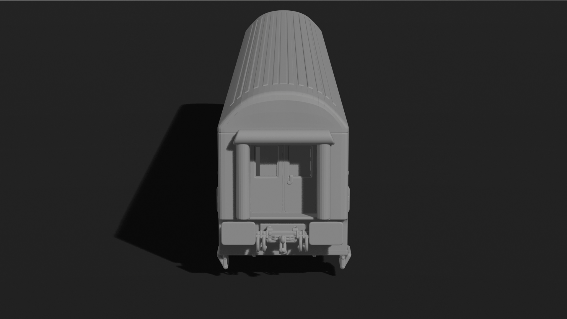 UIC-Z Sleeping Car STL 3D Print Model