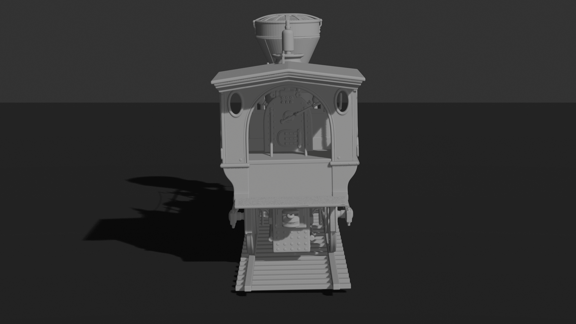 Leviathan V2 4-4-0 Steam Locomotive STL 3D Print Model