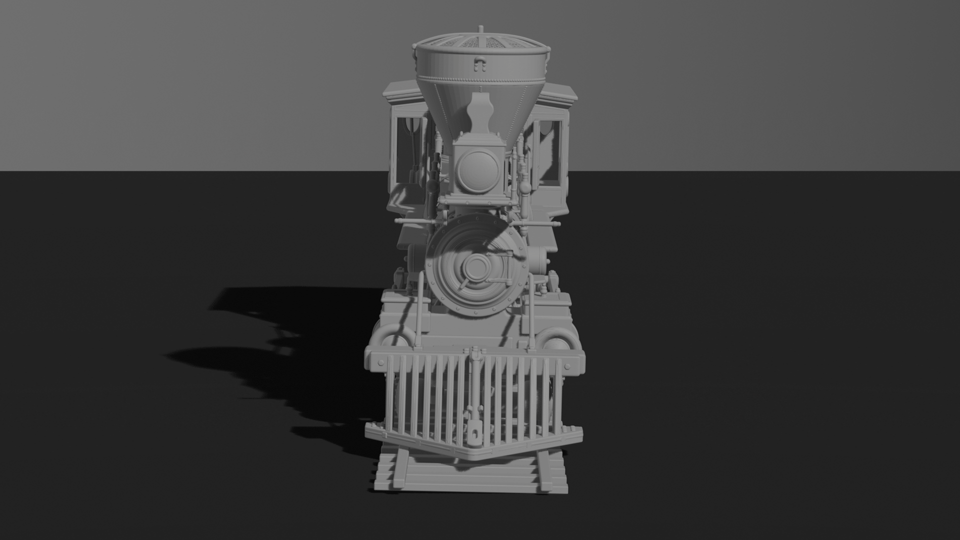 Leviathan V2 4-4-0 Steam Locomotive STL 3D Print Model