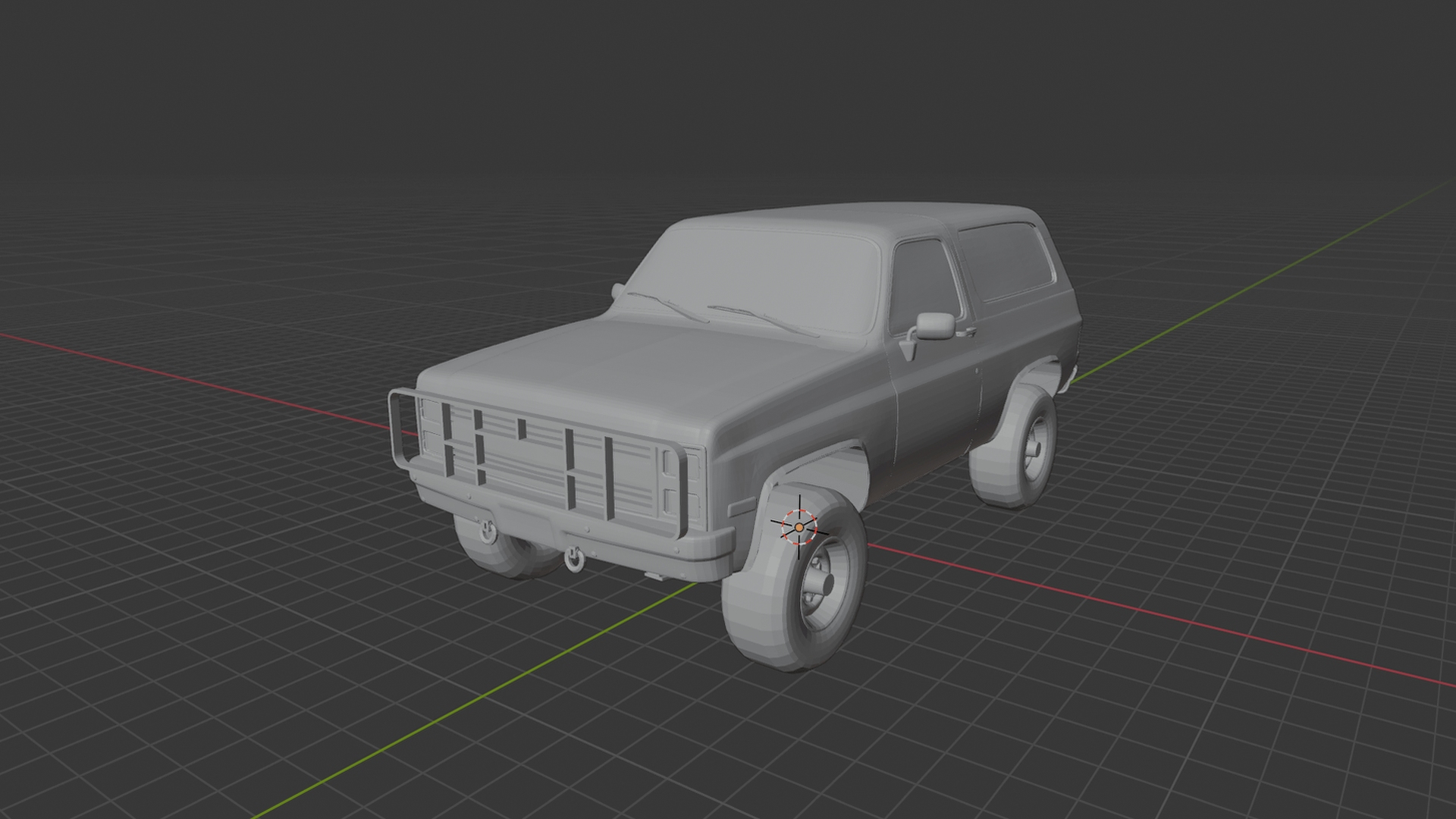 Chevrolet M1009 CUCV STL 3D Print Model