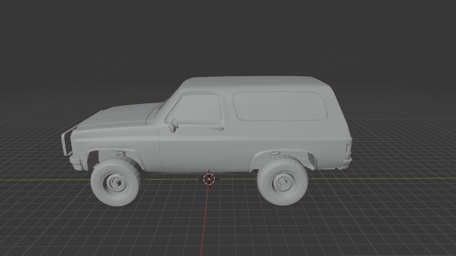 Chevrolet M1009 CUCV STL 3D Print Model
