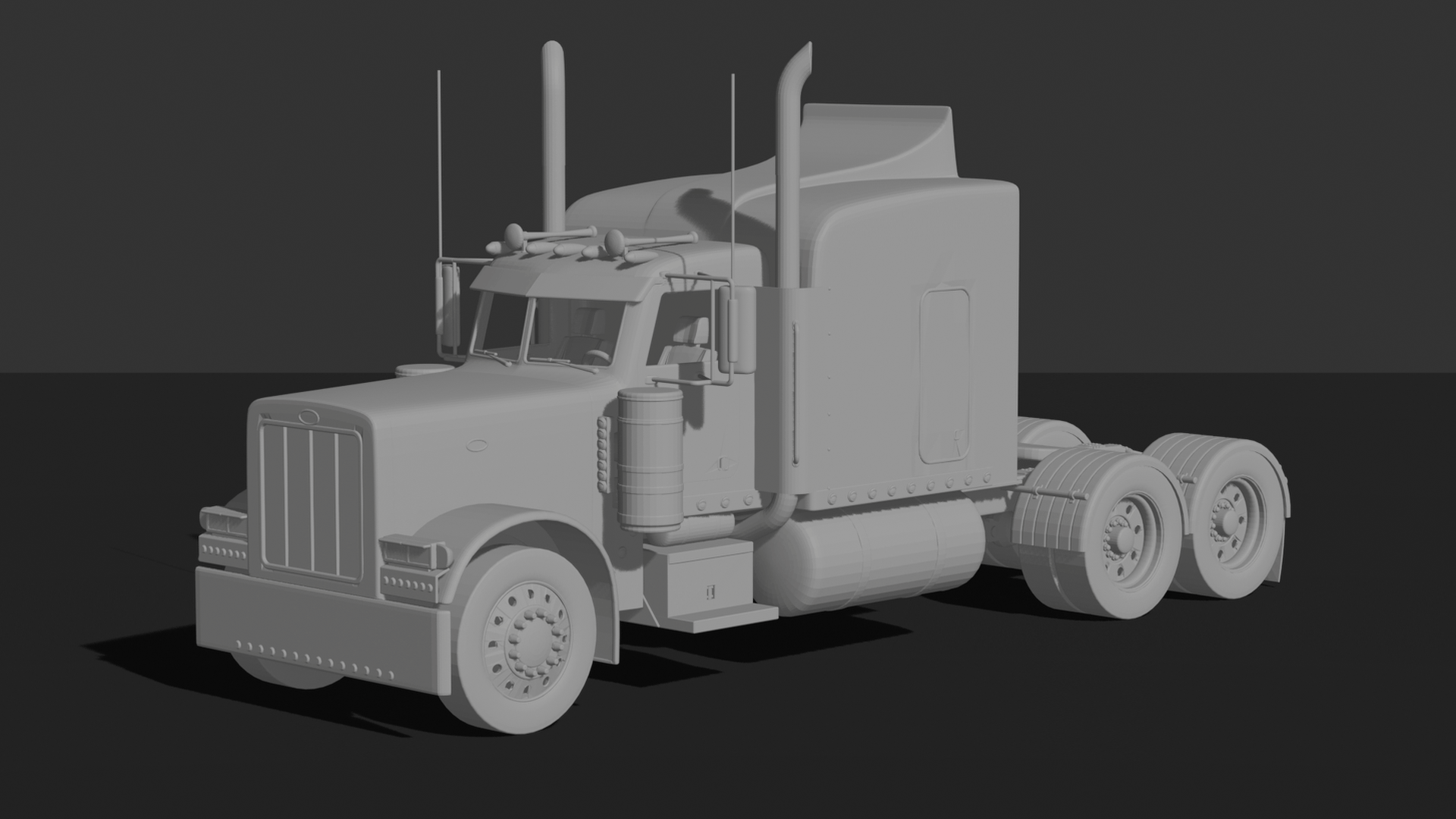 Peterbilt 389 STL 3D Print Model
