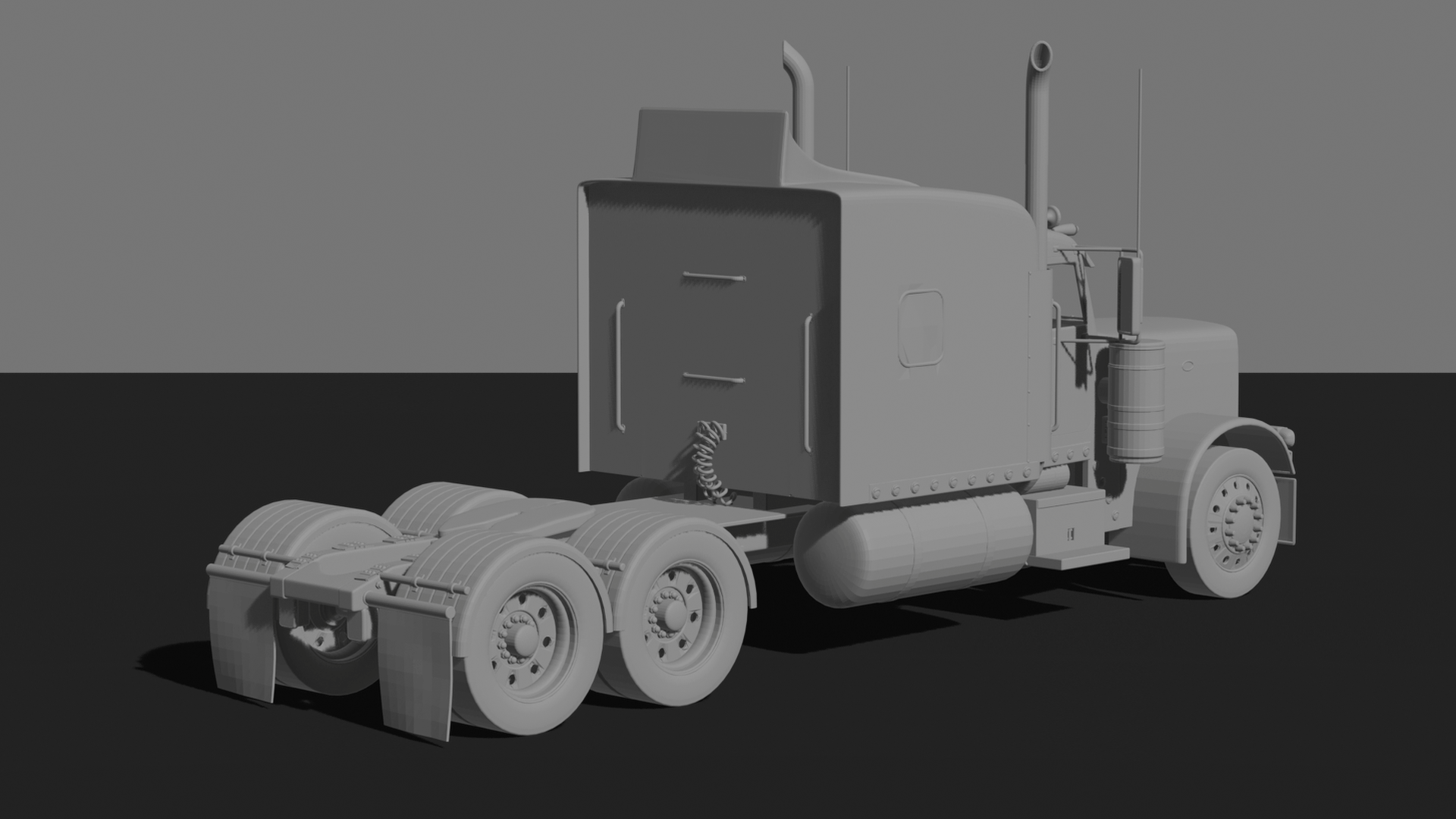Peterbilt 389 STL 3D Print Model