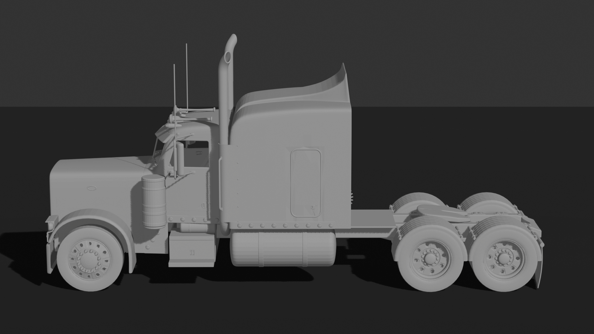 Peterbilt 389 STL 3D Print Model