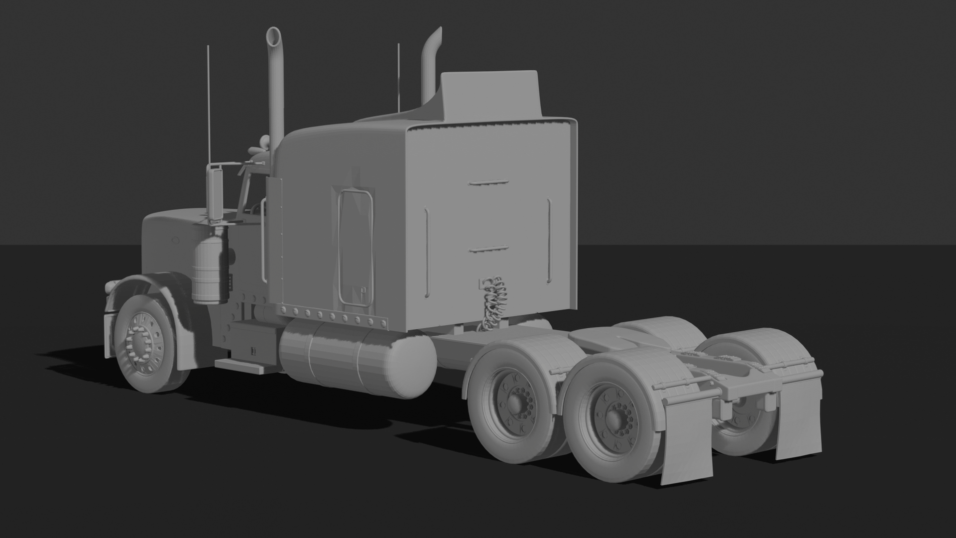 Peterbilt 389 STL 3D Print Model