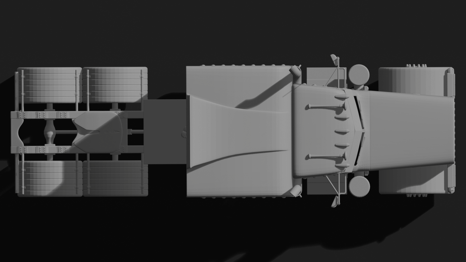 Peterbilt 389 STL 3D Print Model