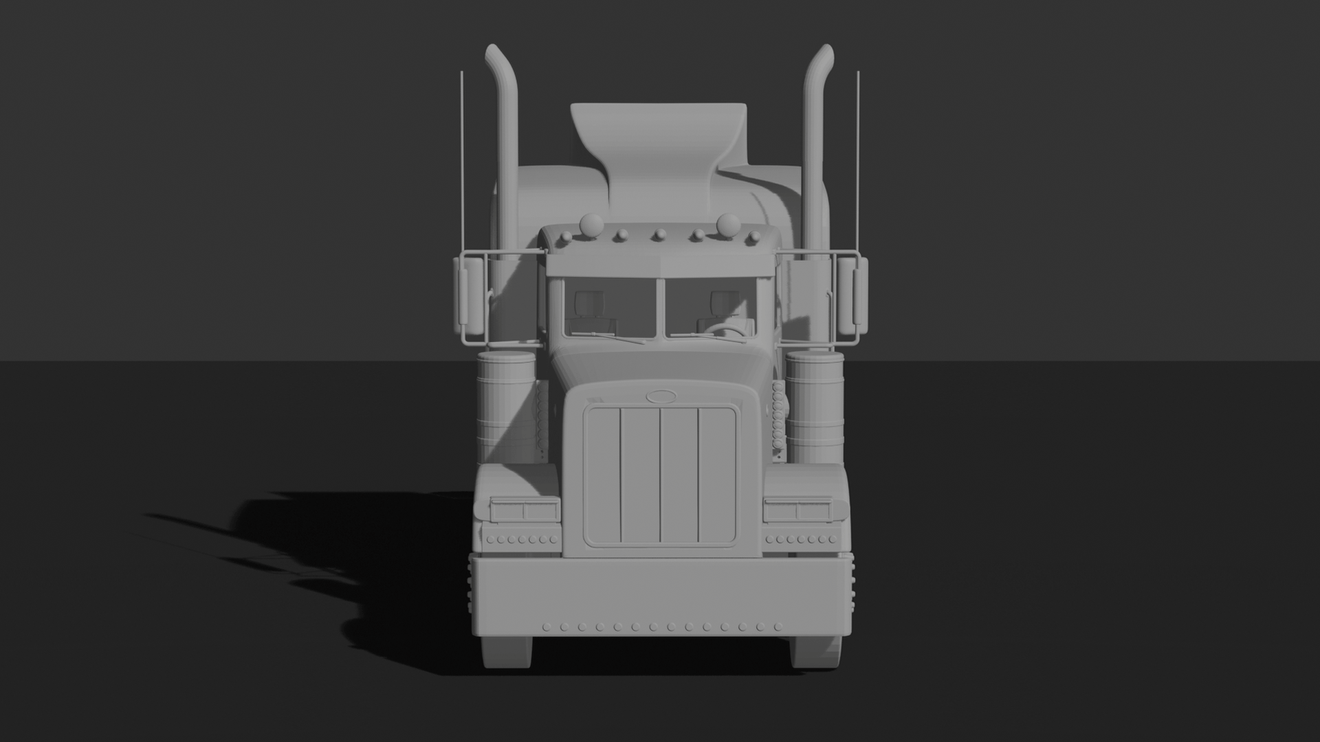 Peterbilt 389 STL 3D Print Model