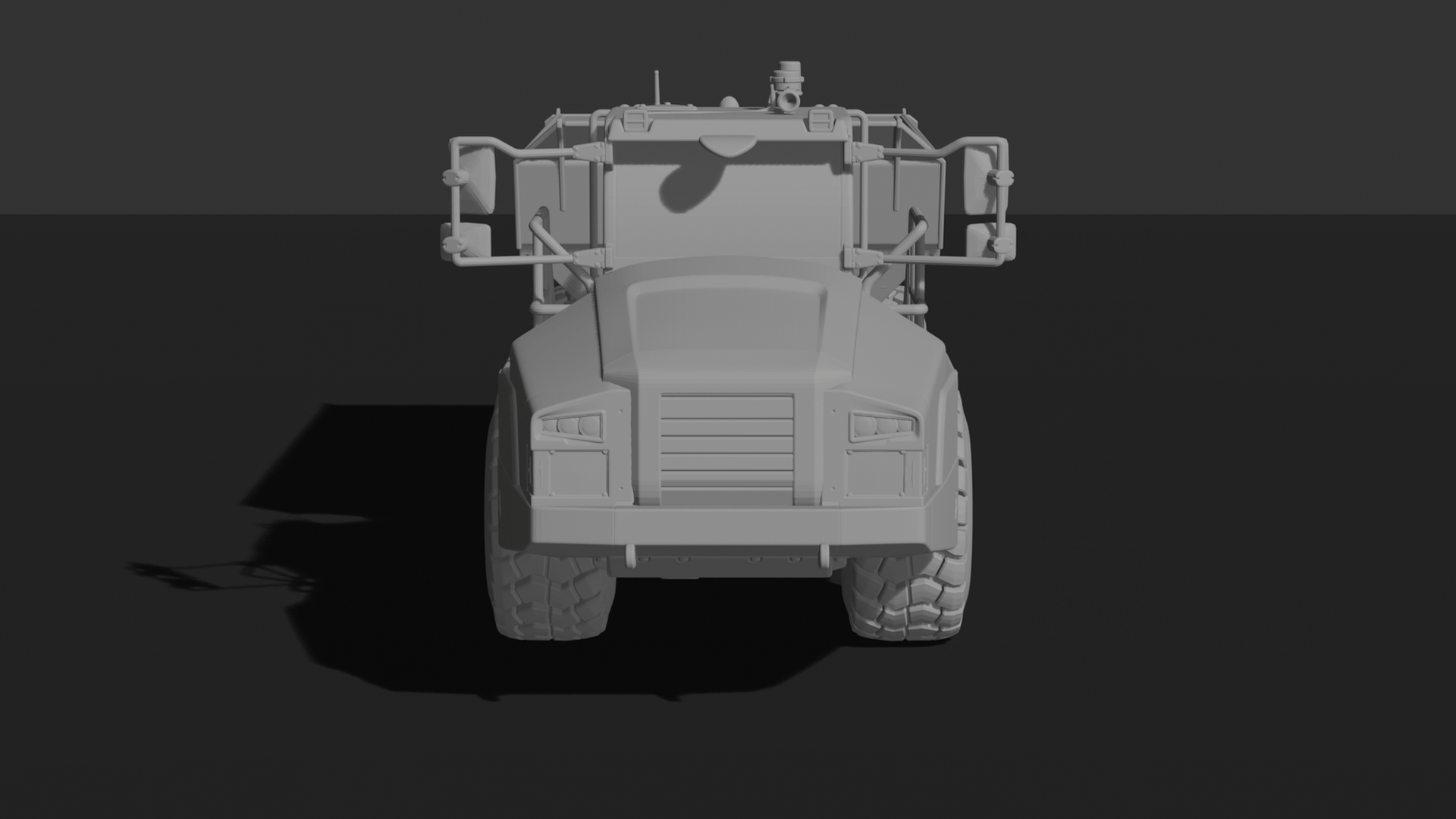 Bell B30E Articulated Dump Truck STL 3D Print Model