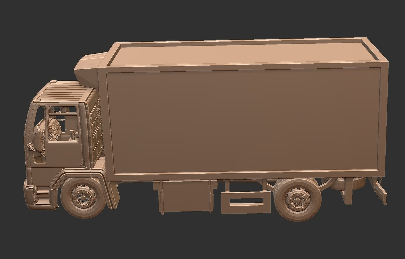 Ford Cargo 1722 STL 3D Print Model