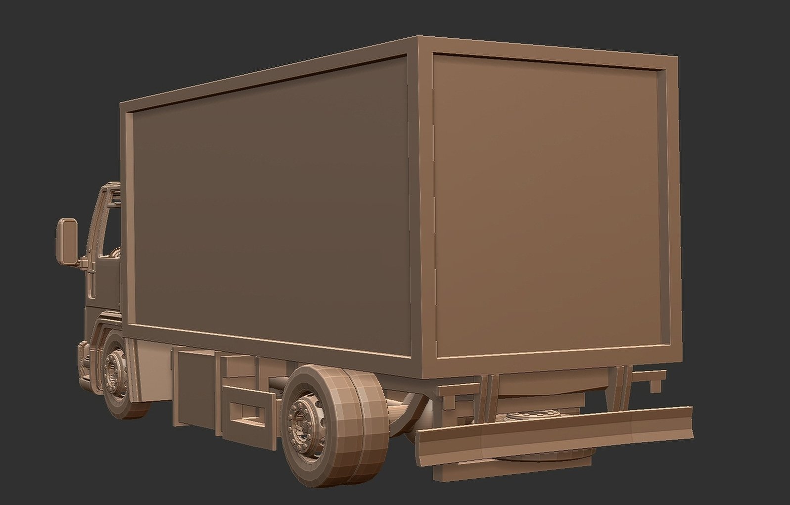 Ford Cargo 1722 STL 3D Print Model