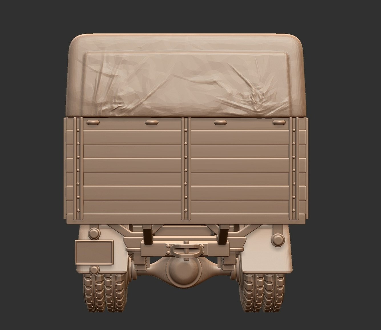 Mercedes-Benz L3000 STL 3D Print Model