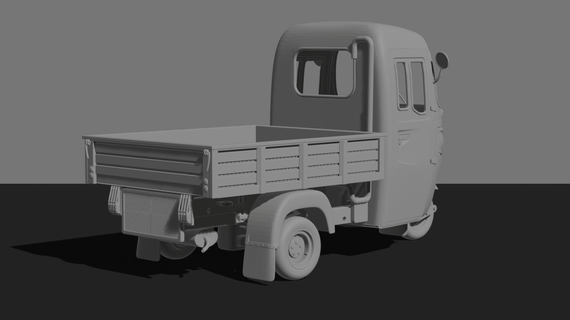 Bajaj RE Pickup STL 3D Print Model