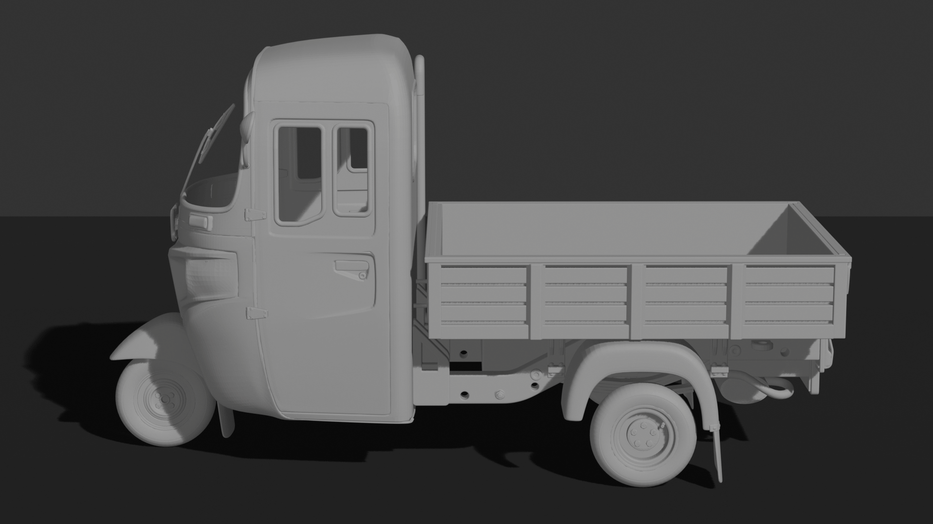 Bajaj RE Pickup STL 3D Print Model