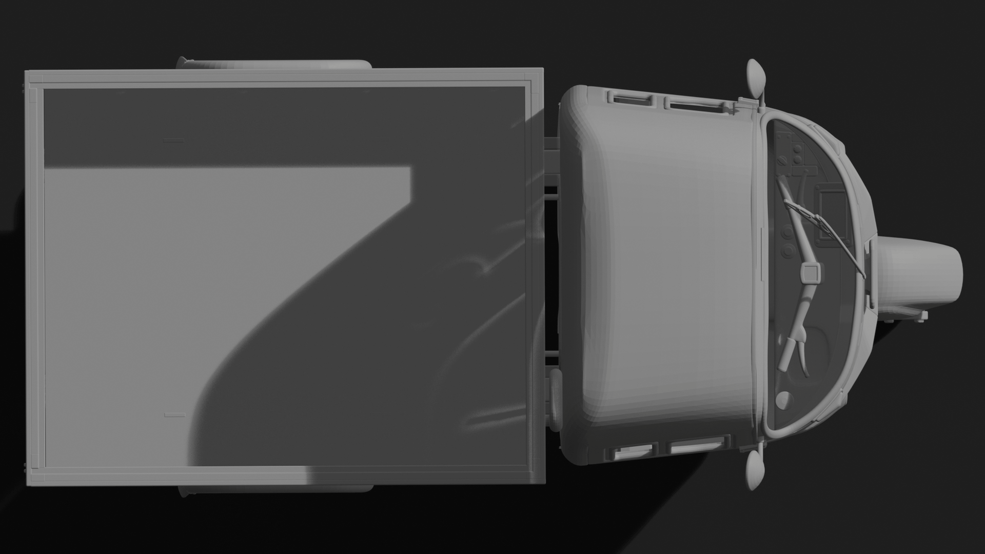 Bajaj RE Pickup STL 3D Print Model