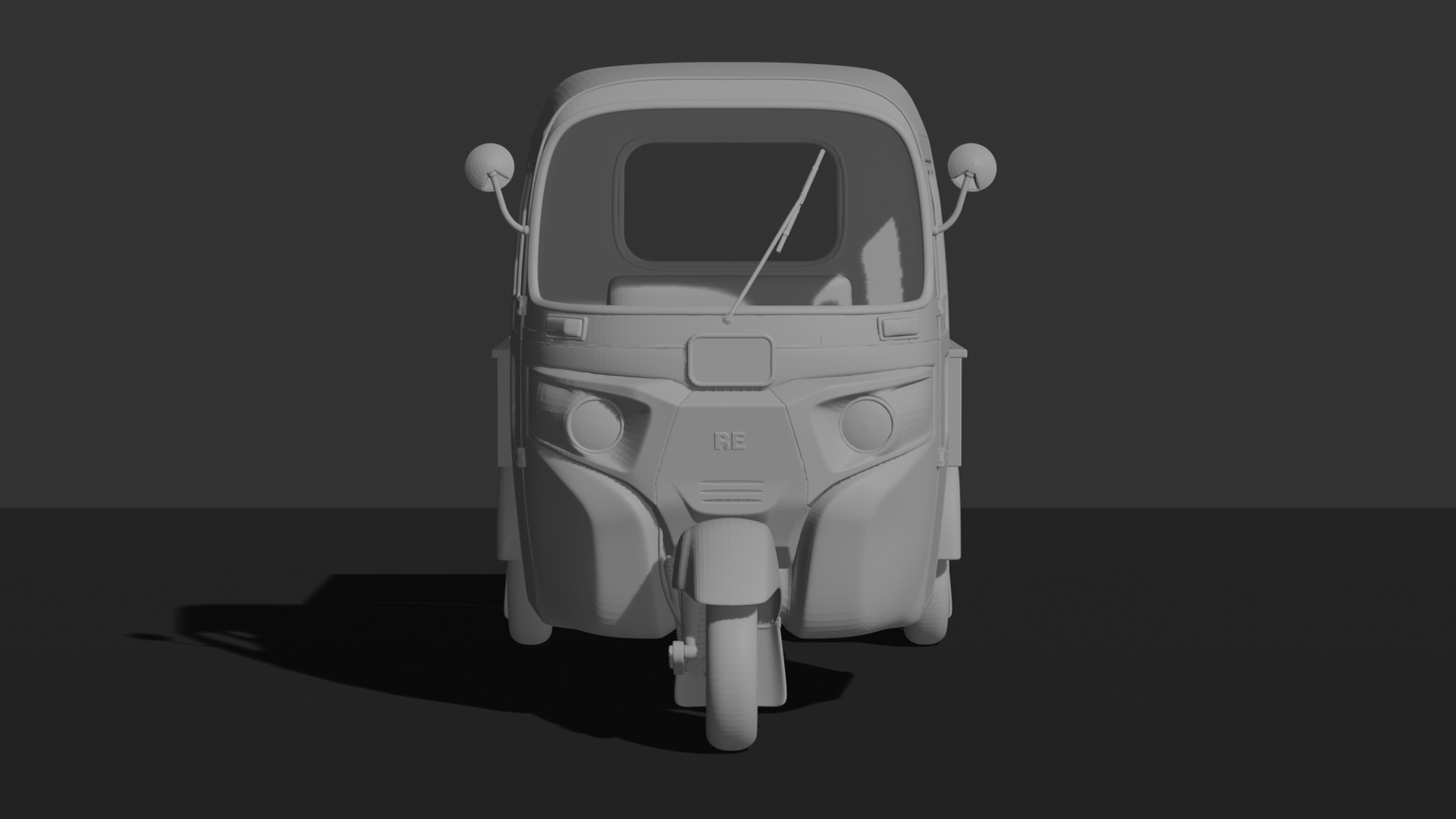 Bajaj RE Pickup STL 3D Print Model