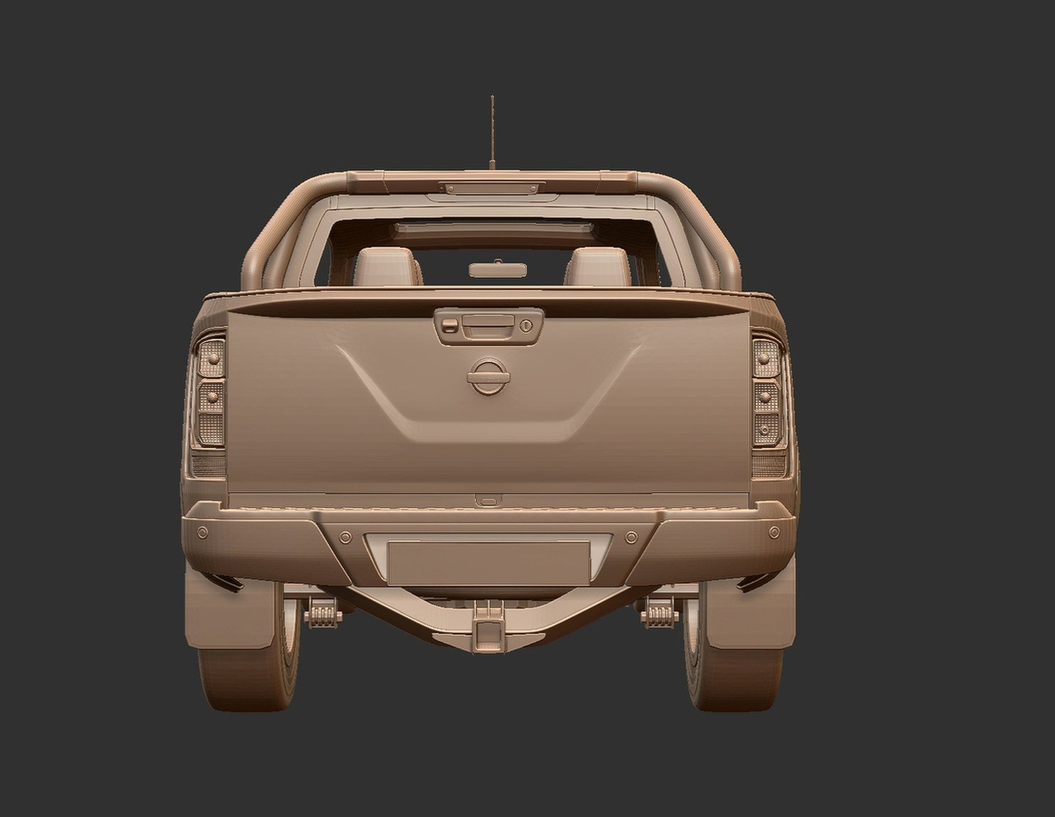 Nissan Navara N-Trek Warrior 2020 STL 3D Print Model