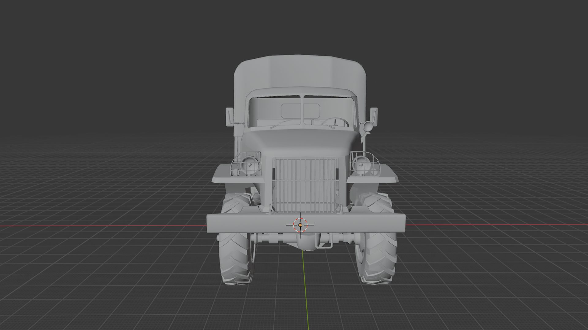 Ural 375D Military Truck STL 3D Print Model