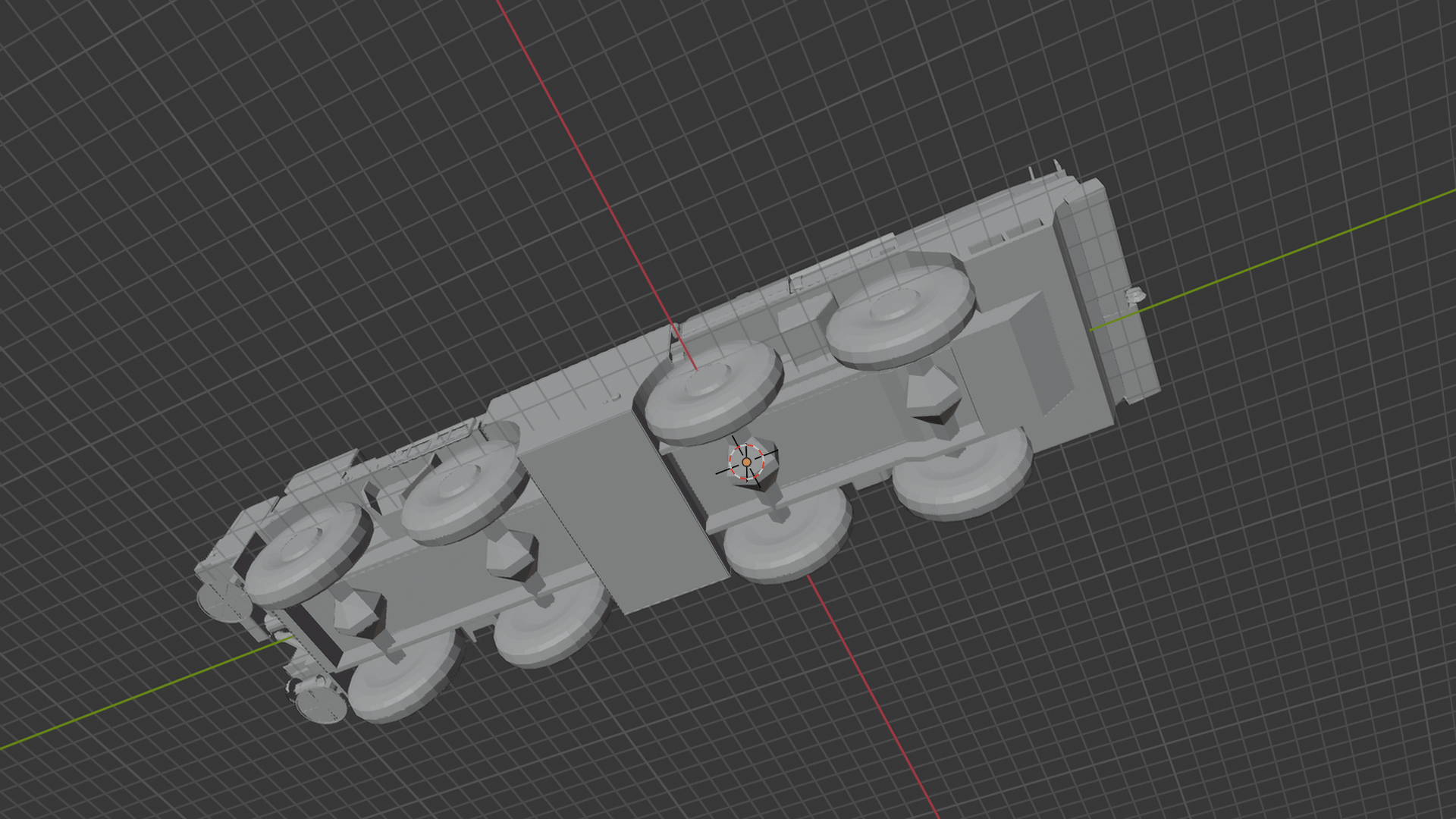 MAZ-543 Uragan 9P117 Missile Launcher TEL STL 3D Print Model