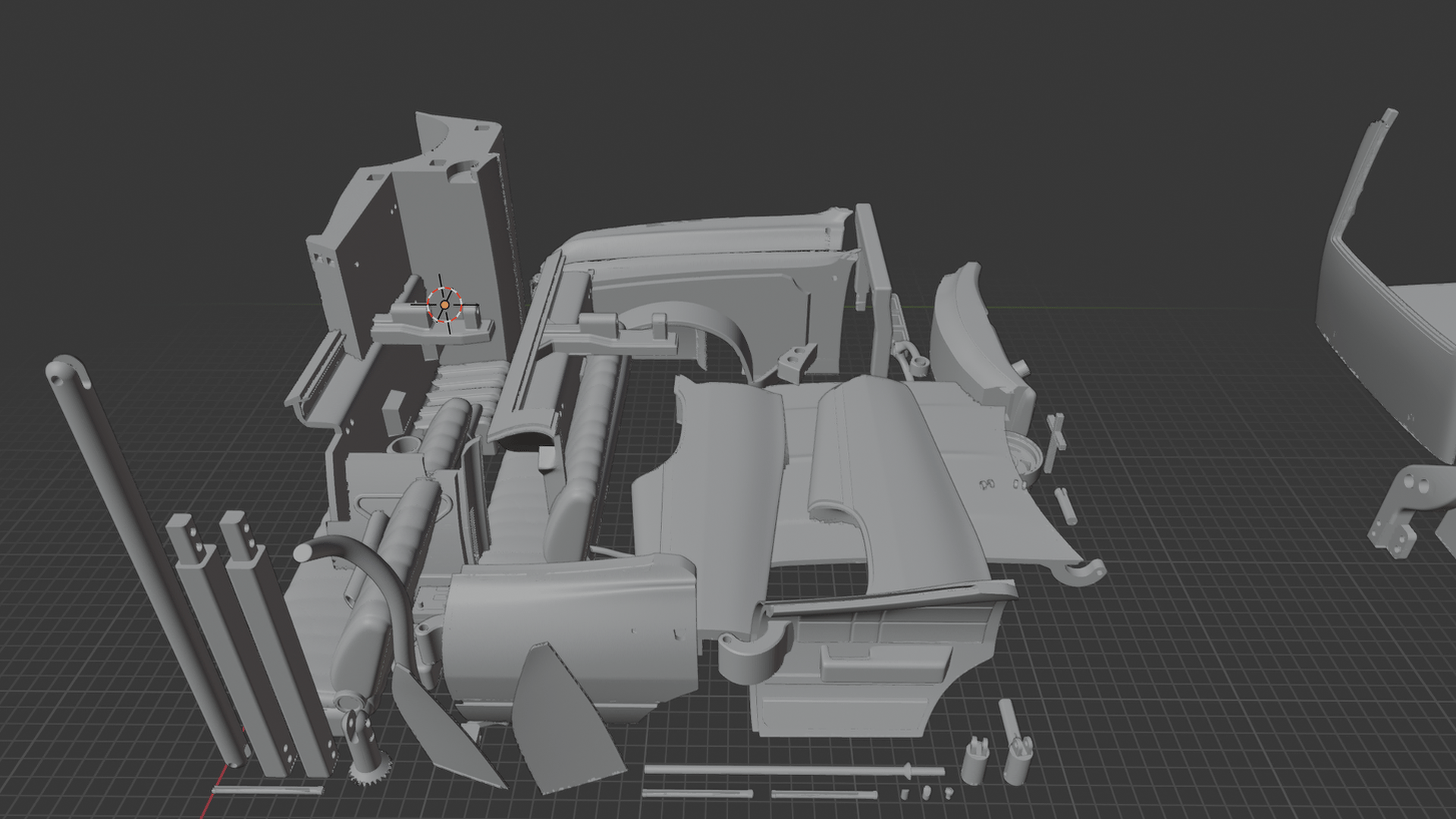 Chevrolet Impala SS 1967 STL 3D Print Model