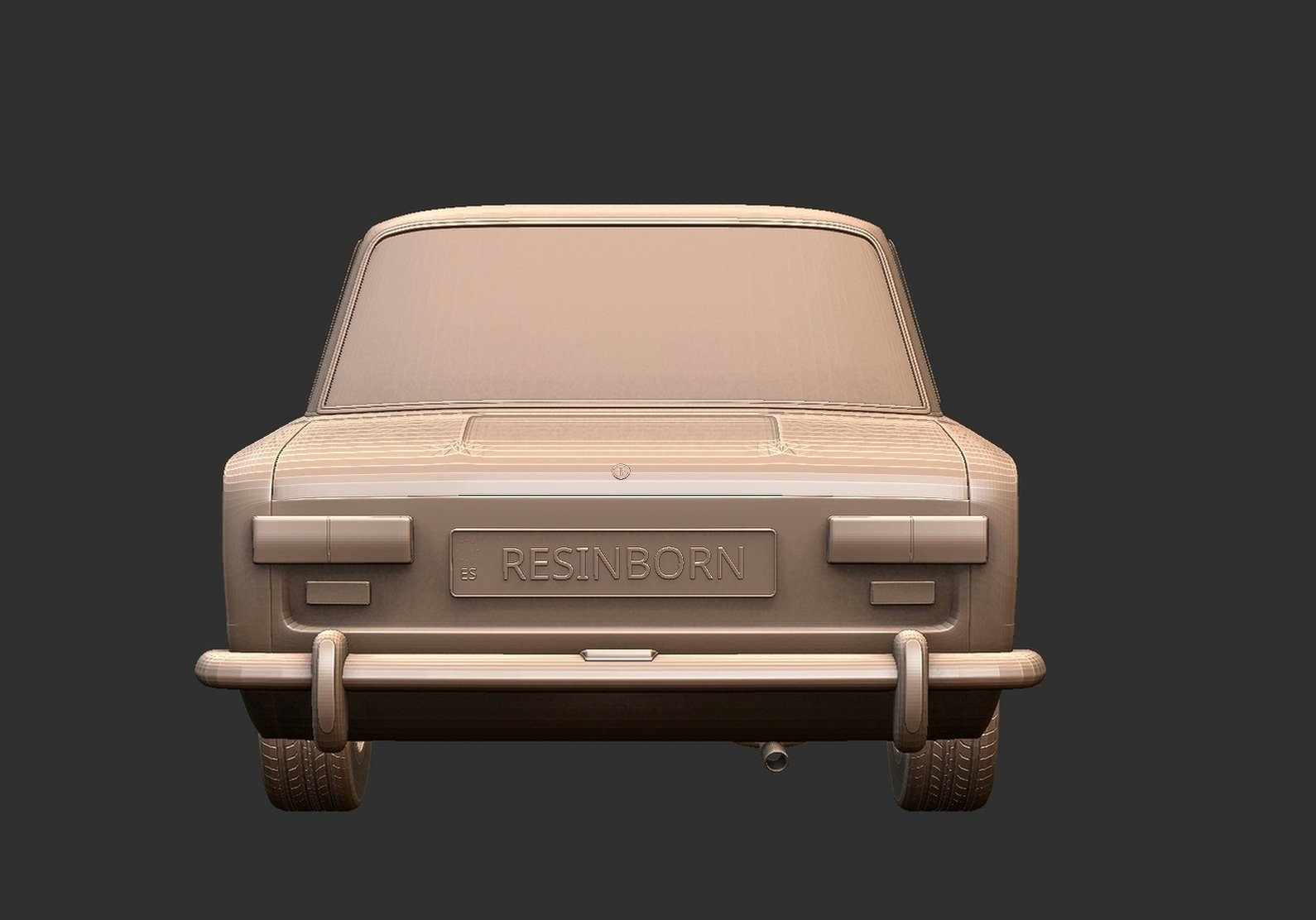 VAZ 2101 Zhiguli STL 3D Print Model