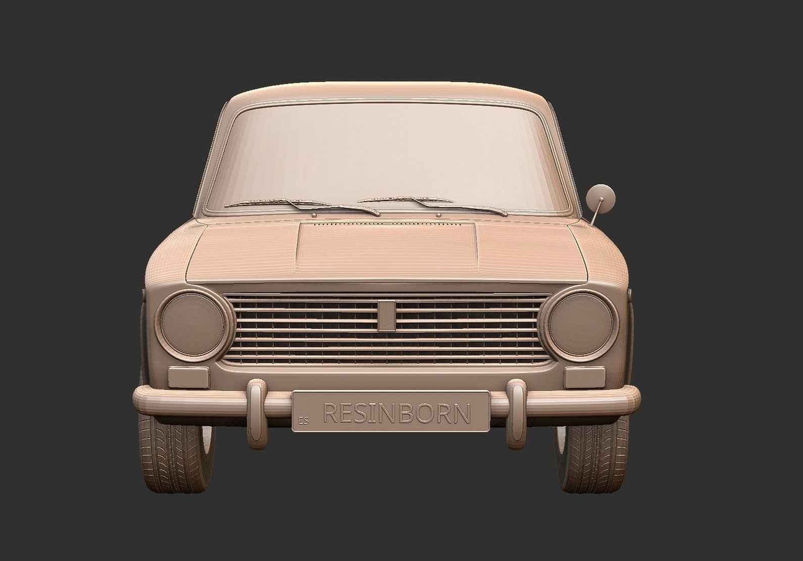 VAZ 2101 Zhiguli STL 3D Print Model
