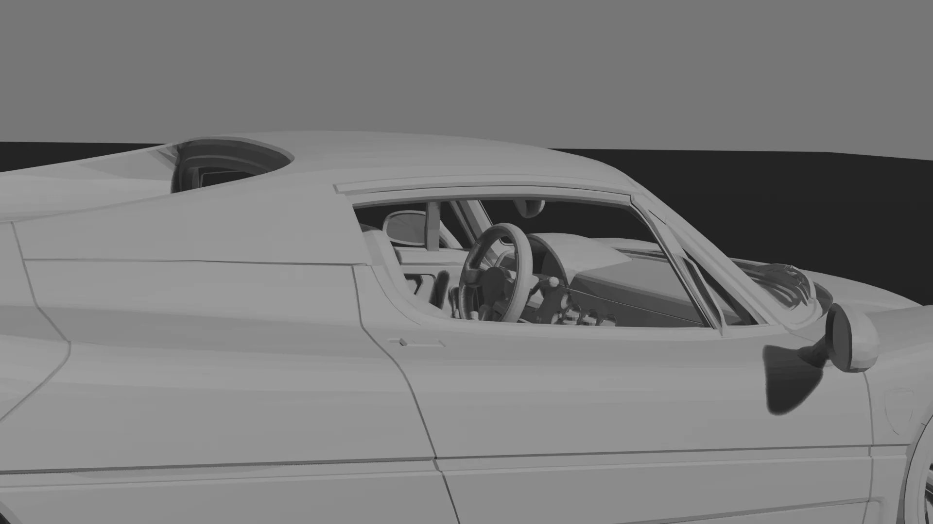 Ferrari F50 STL 3D Print Model