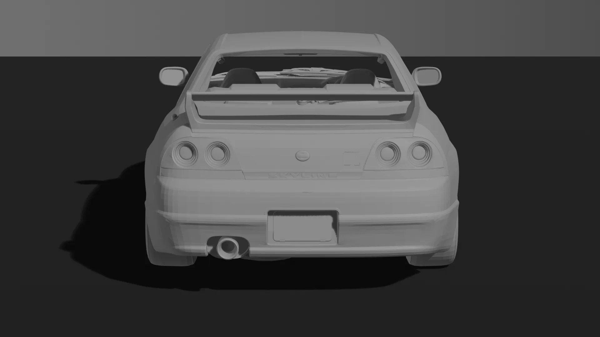 Nissan Skyline GT-R R33 Nismo S-Tune STL 3D Print Model