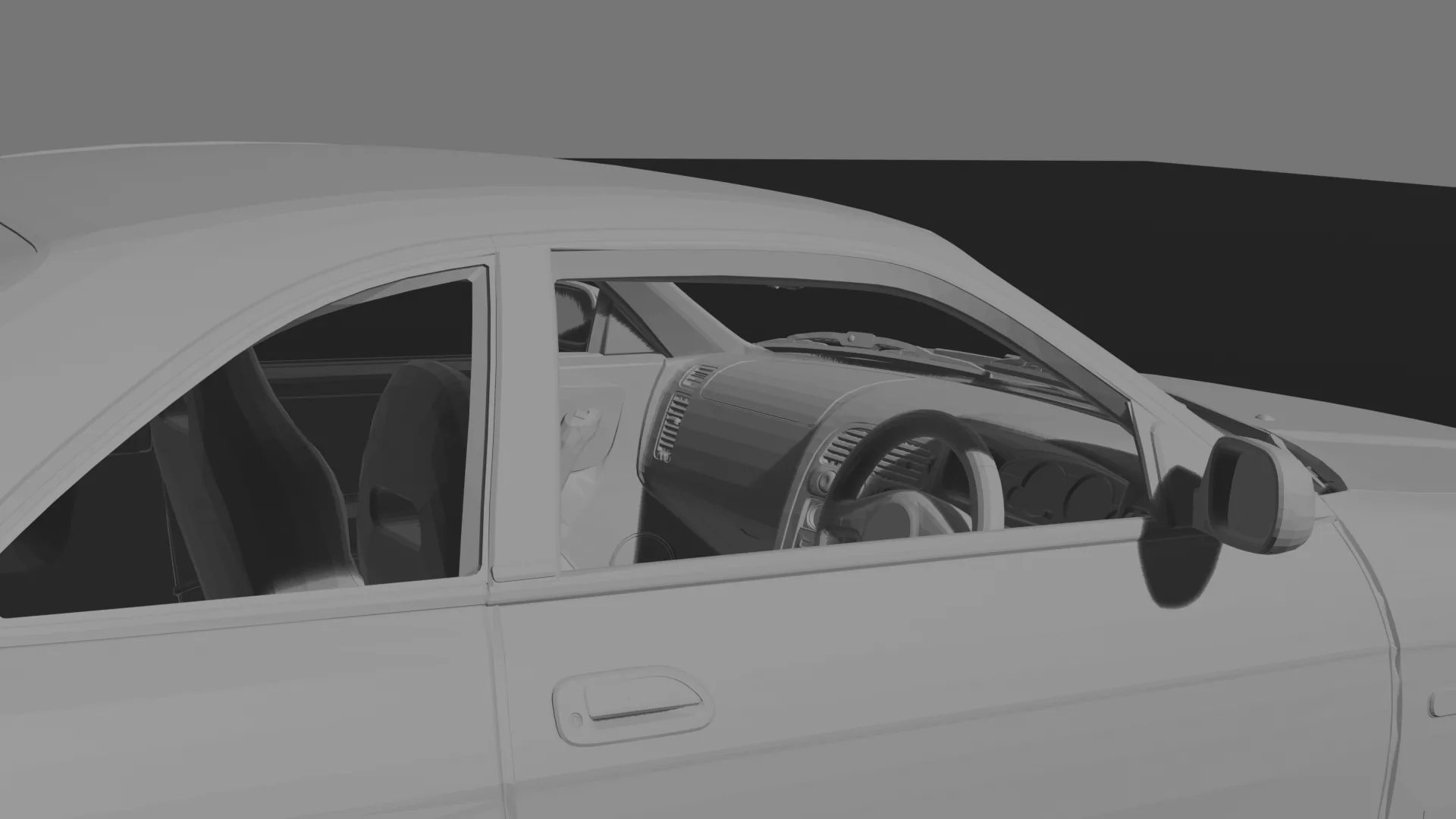 Nissan Skyline GT-R R33 Nismo S-Tune STL 3D Print Model