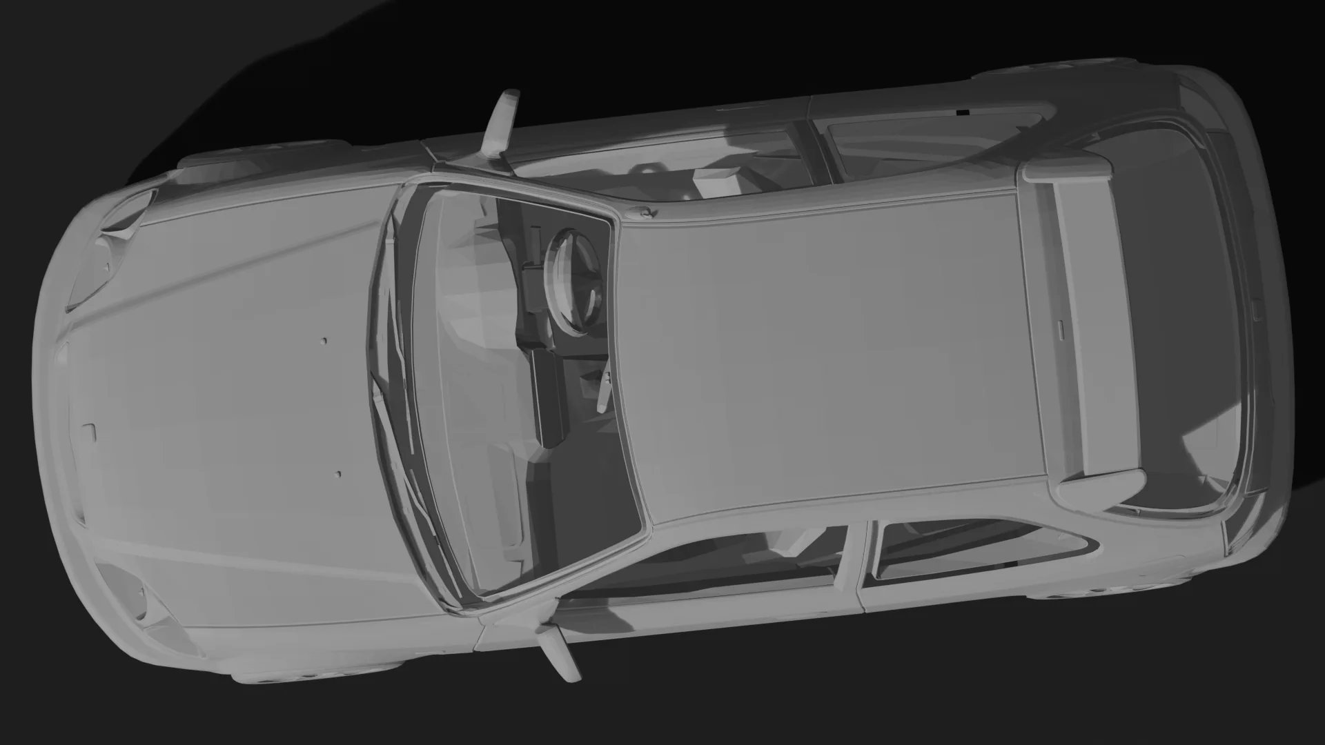 Honda Civic Type R EK9 STL 3D Print Model