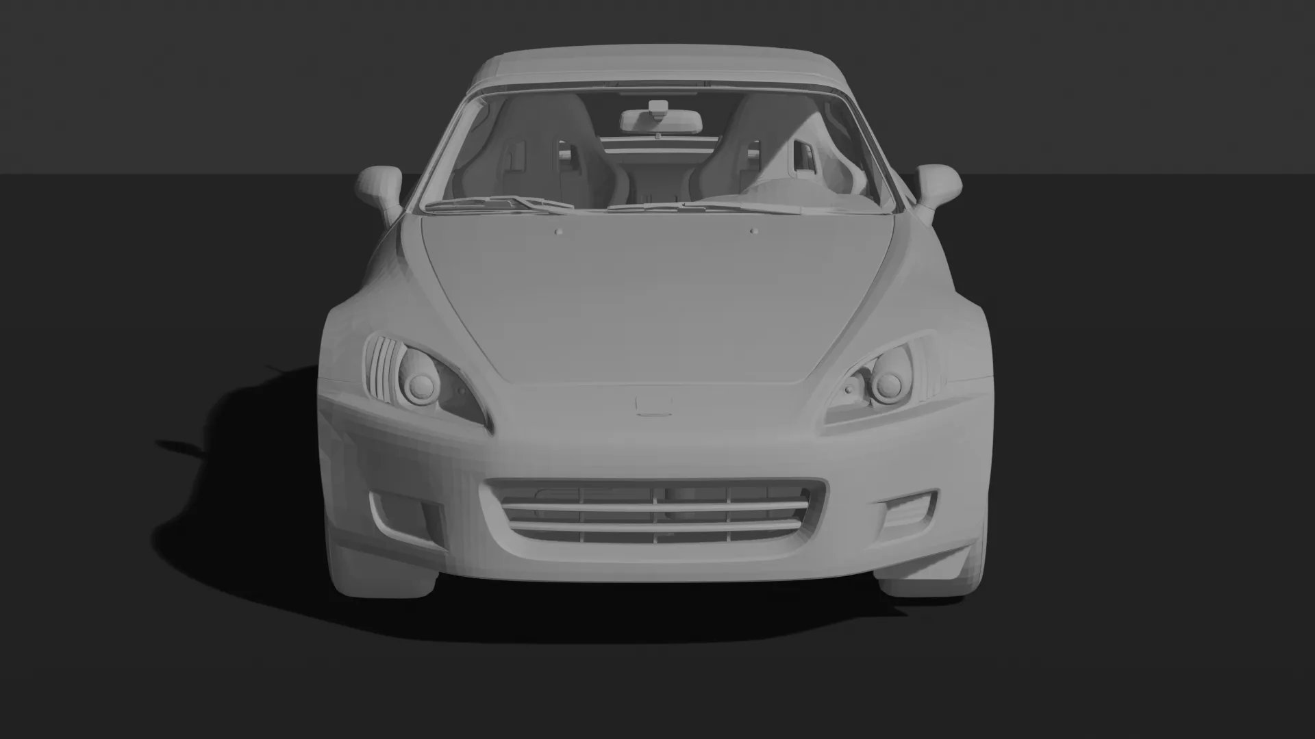 Honda S2000 AP1 STL 3D Print Model