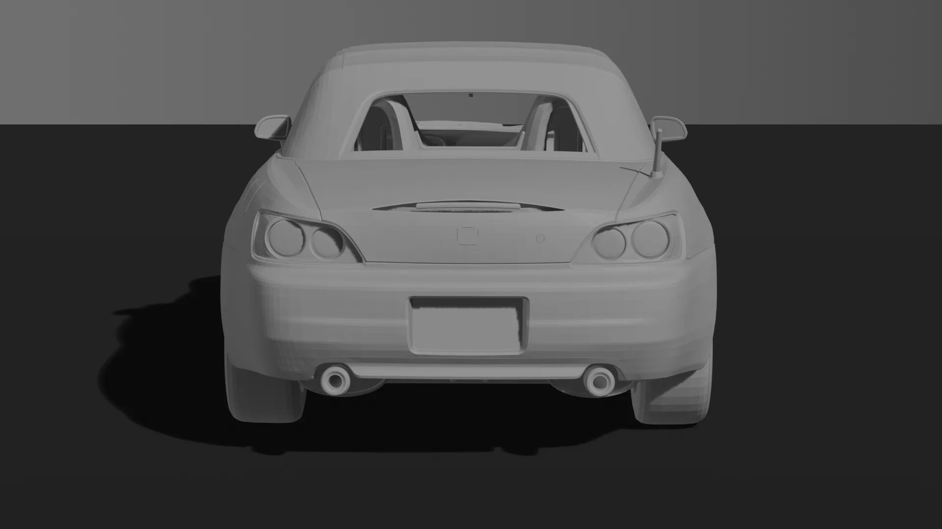 Honda S2000 AP1 STL 3D Print Model