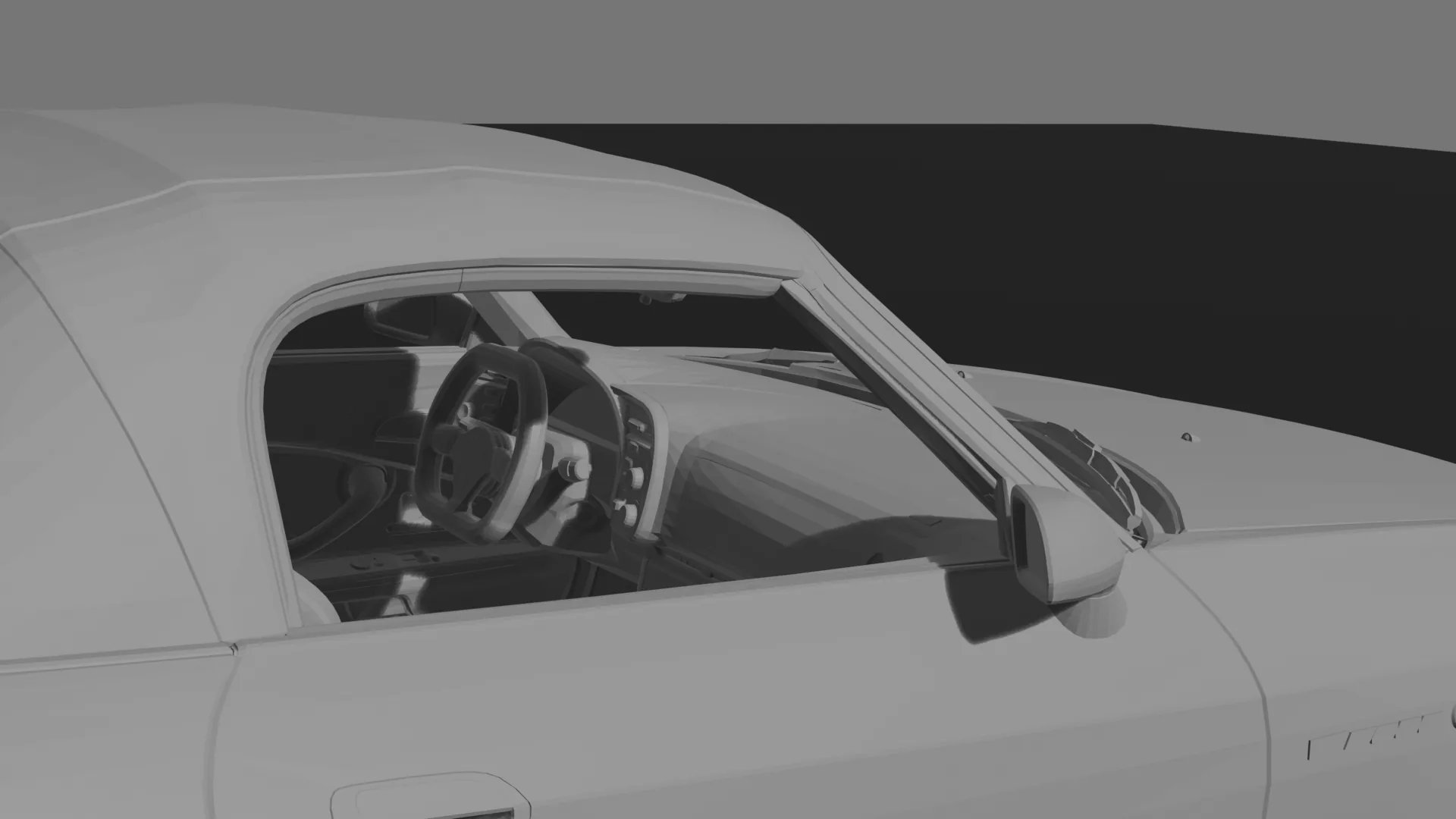 Honda S2000 AP1 STL 3D Print Model