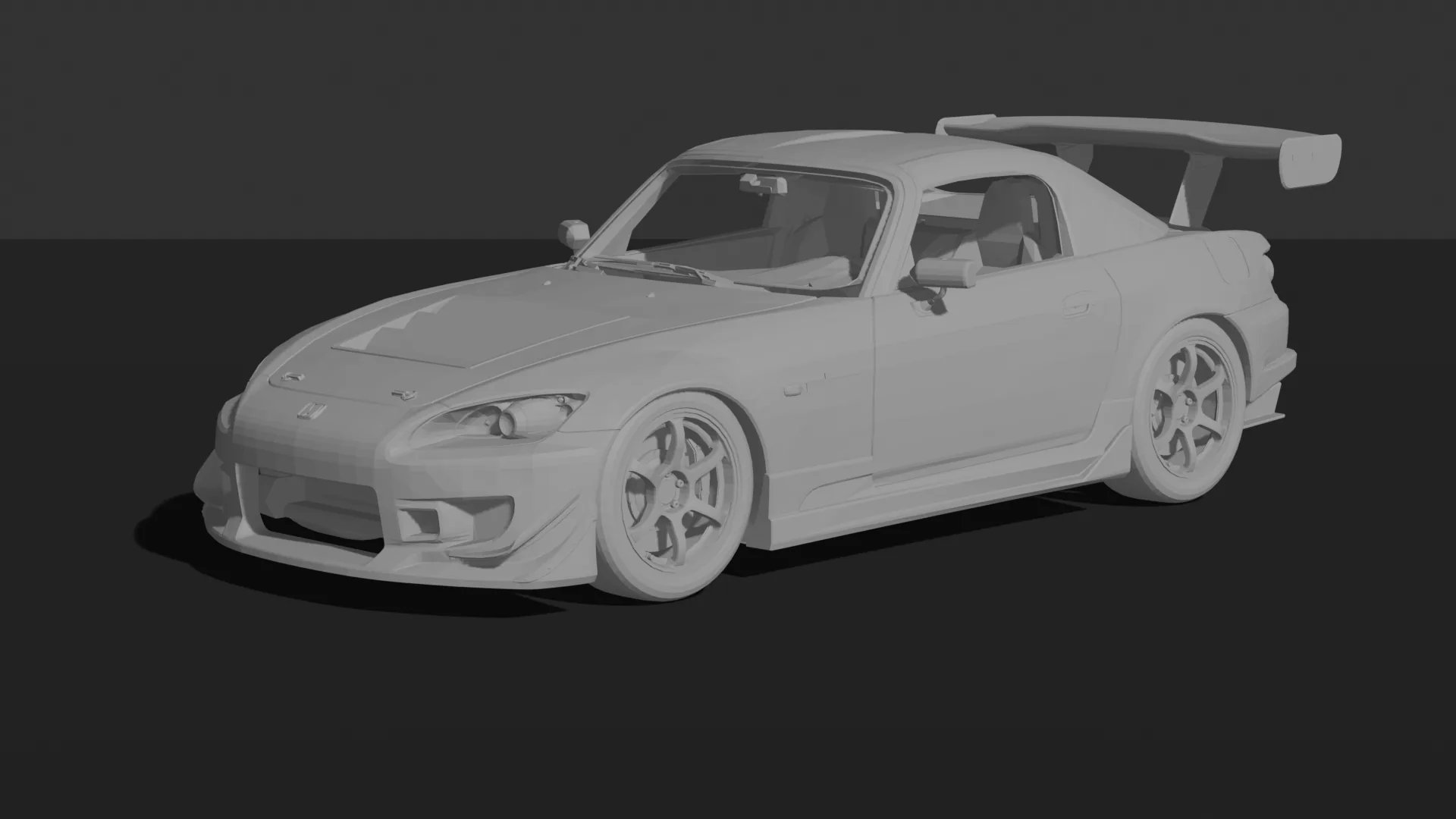 Honda S2000 AP1 C-West N1 Type II STL 3D Print Model