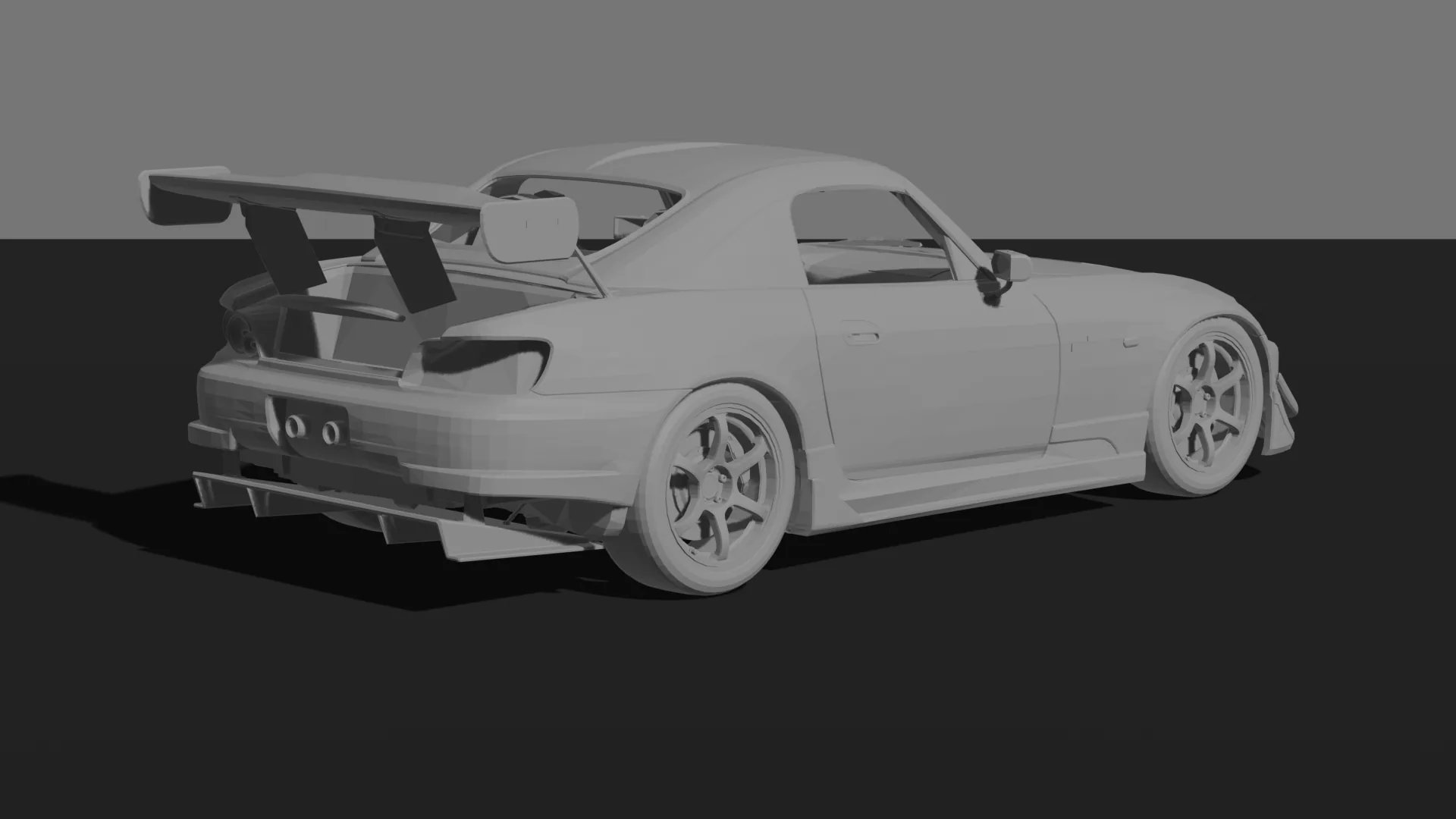 Honda S2000 AP1 C-West N1 Type II STL 3D Print Model